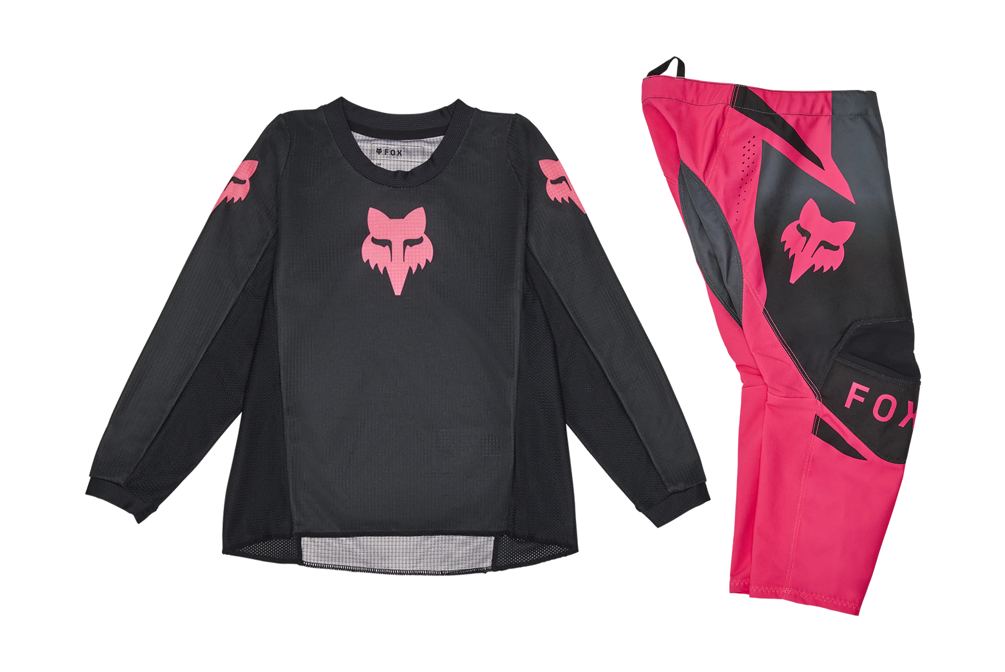 Fox Girls Mini Motocross Gear 2026 180 Blackout - Black