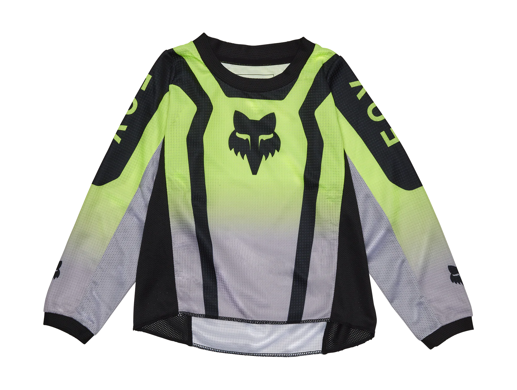 Fox Mini Motocross Gear 180 Lean - Fluo Yellow