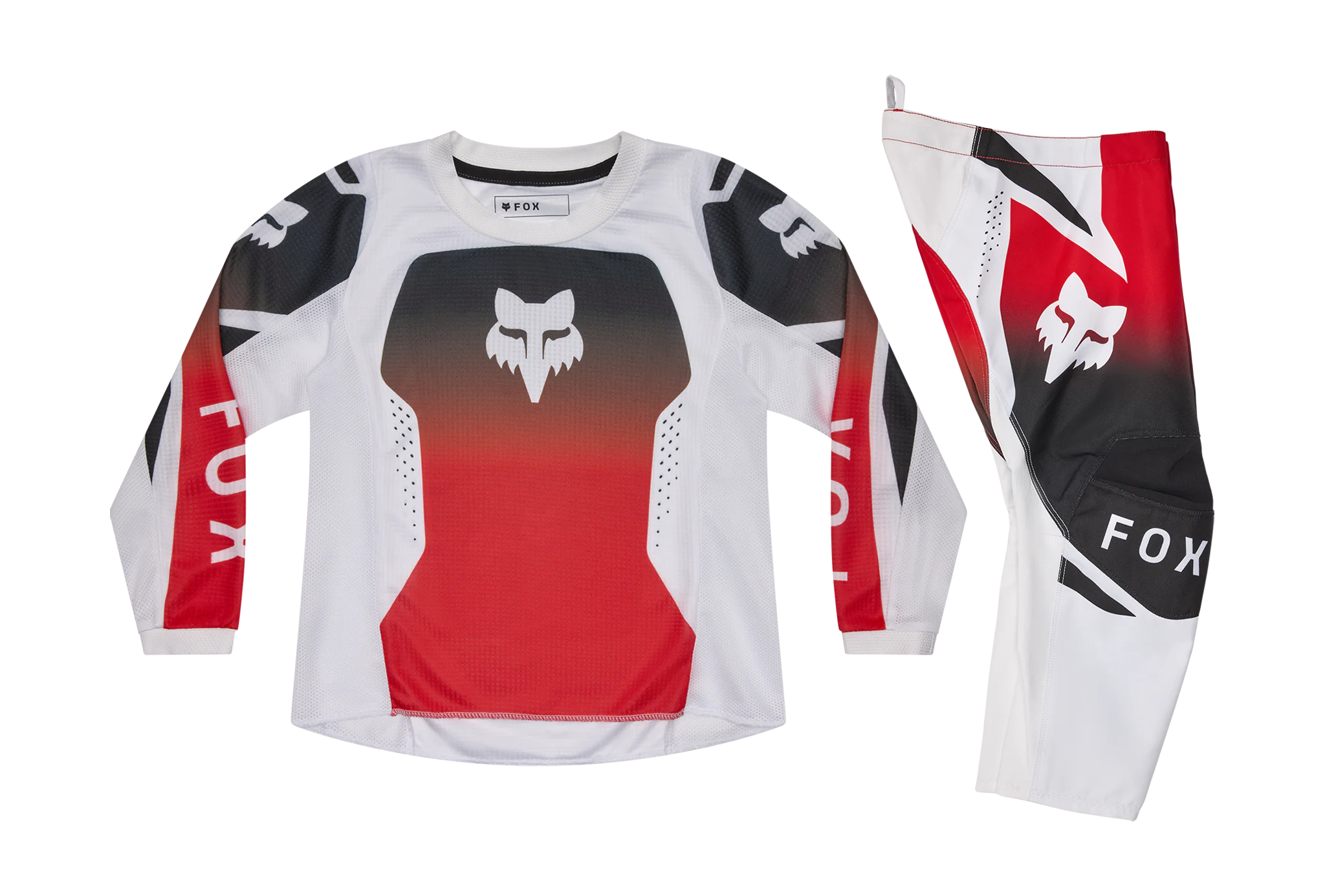 Fox Mini Motocross Gear 2026 180 Shield - Fluo Red