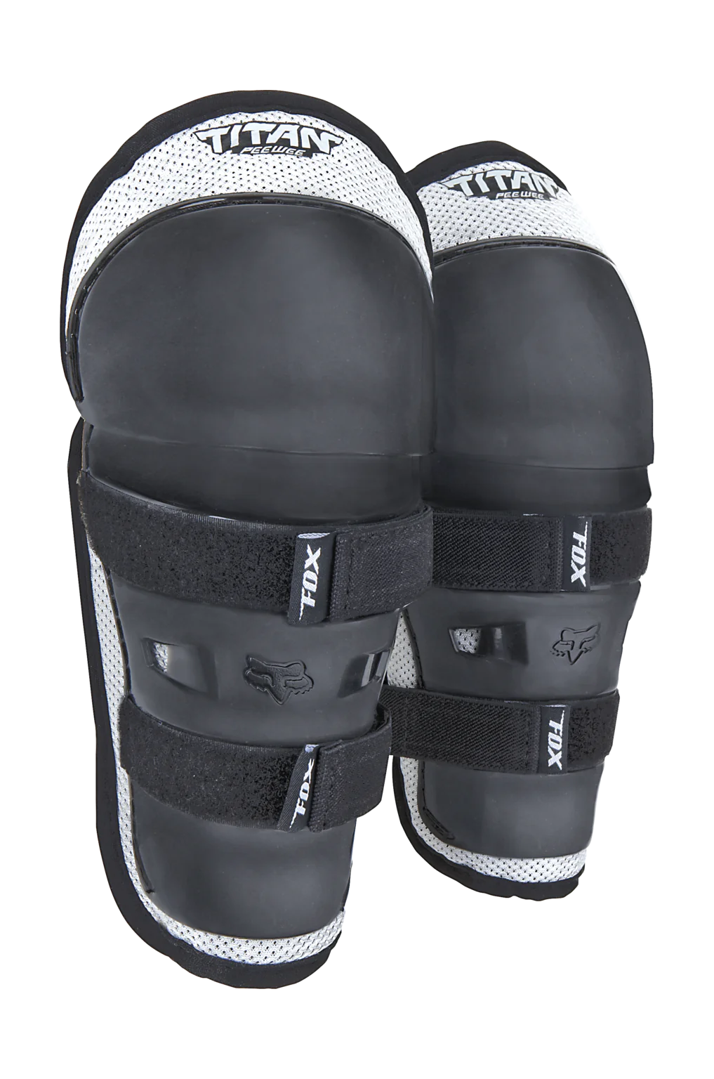 Fox Mini Knee Guards PeeWee Titan - Black / Silver