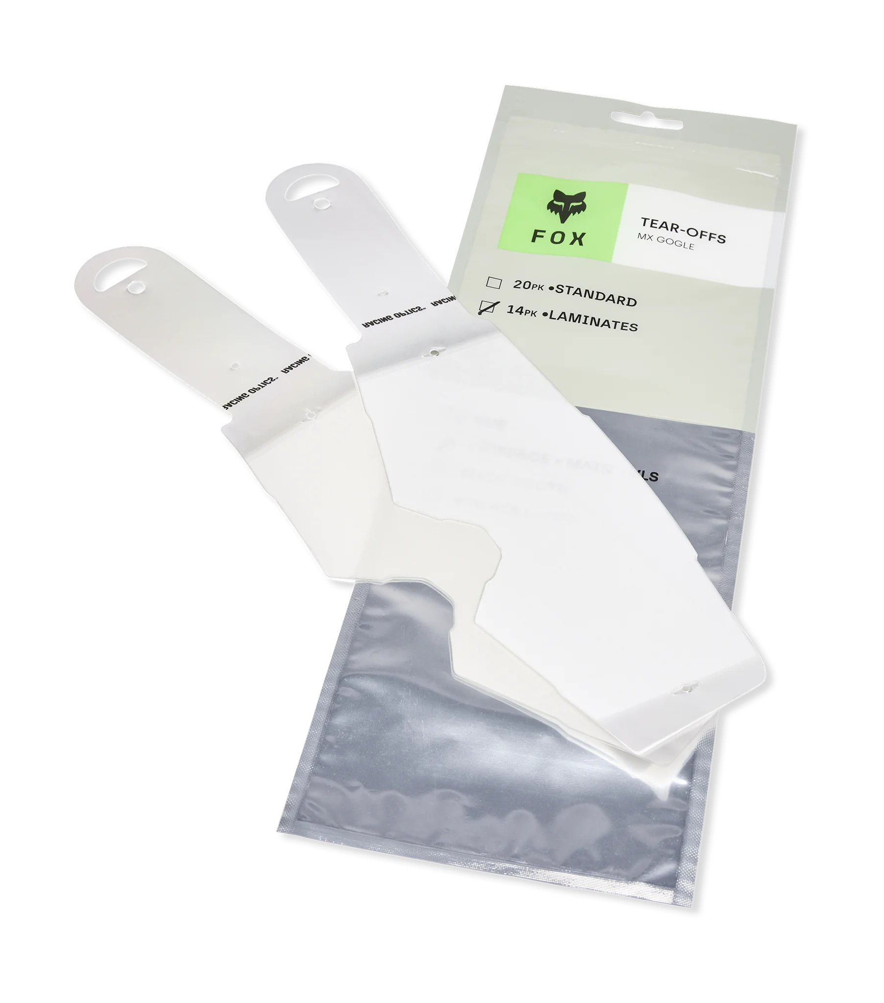 Fox Tear-Offs Laminated Airspace II / Main II