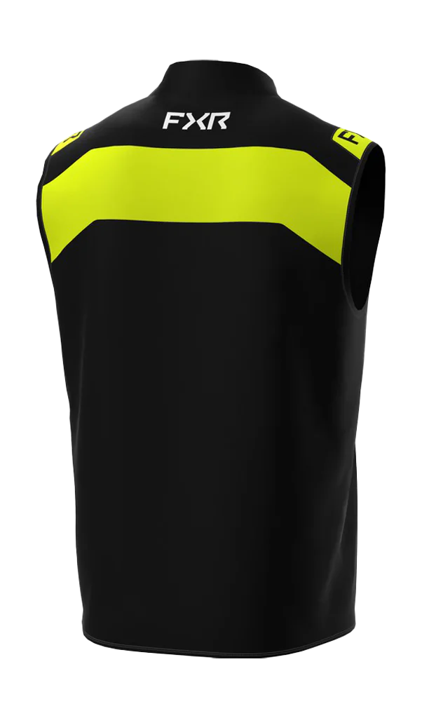 FXR MX Vest RR - Black / High-vis