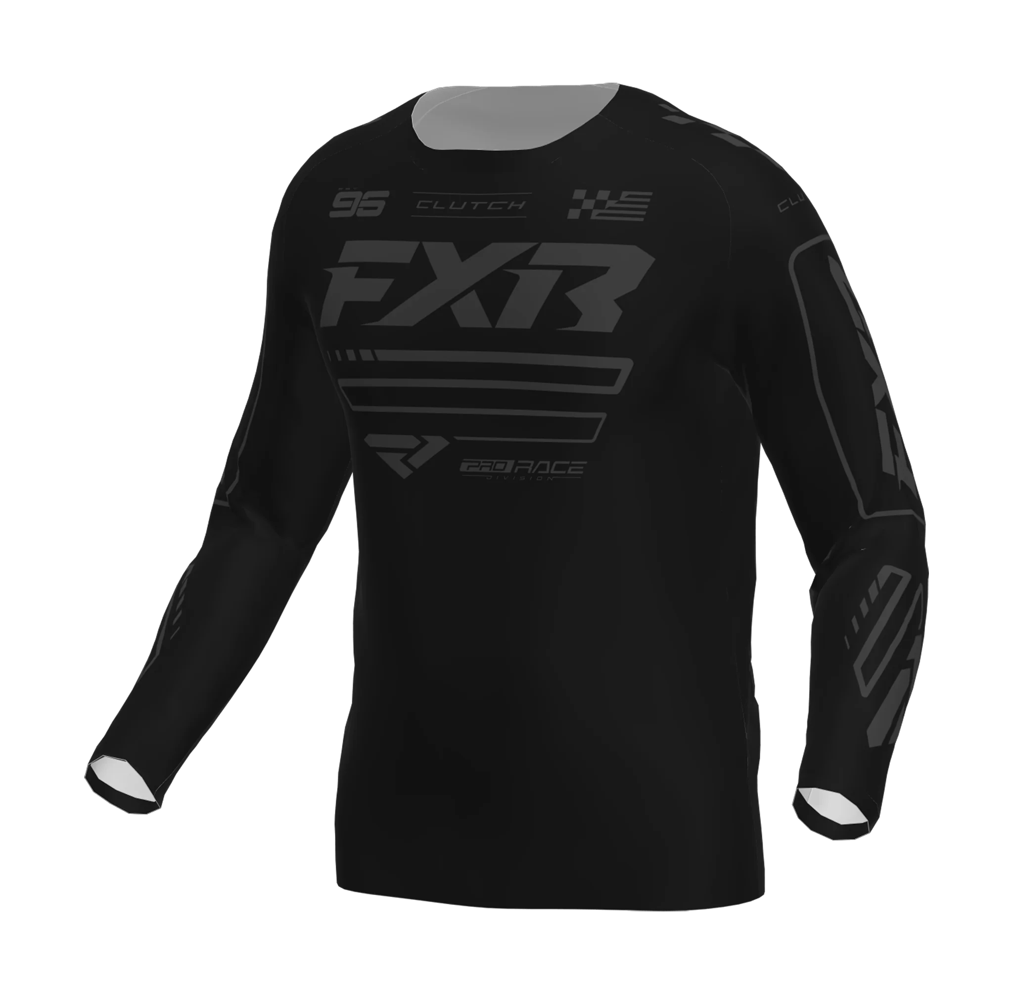 FXR Motocross Jersey 2026 Clutch - Black Ops