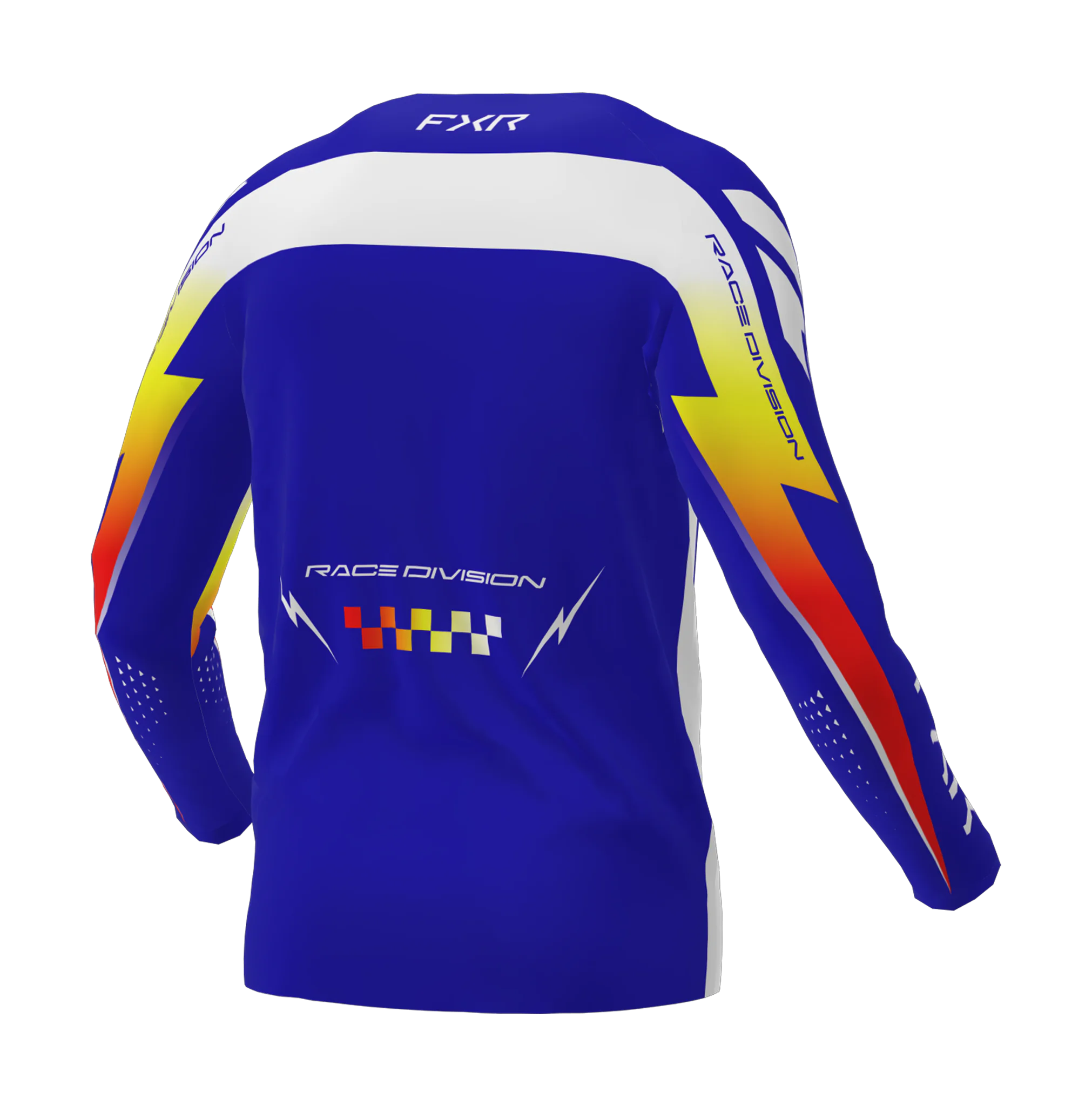 FXR Motocross Jersey 2026 Clutch Pro - Royal / Yellow / Red