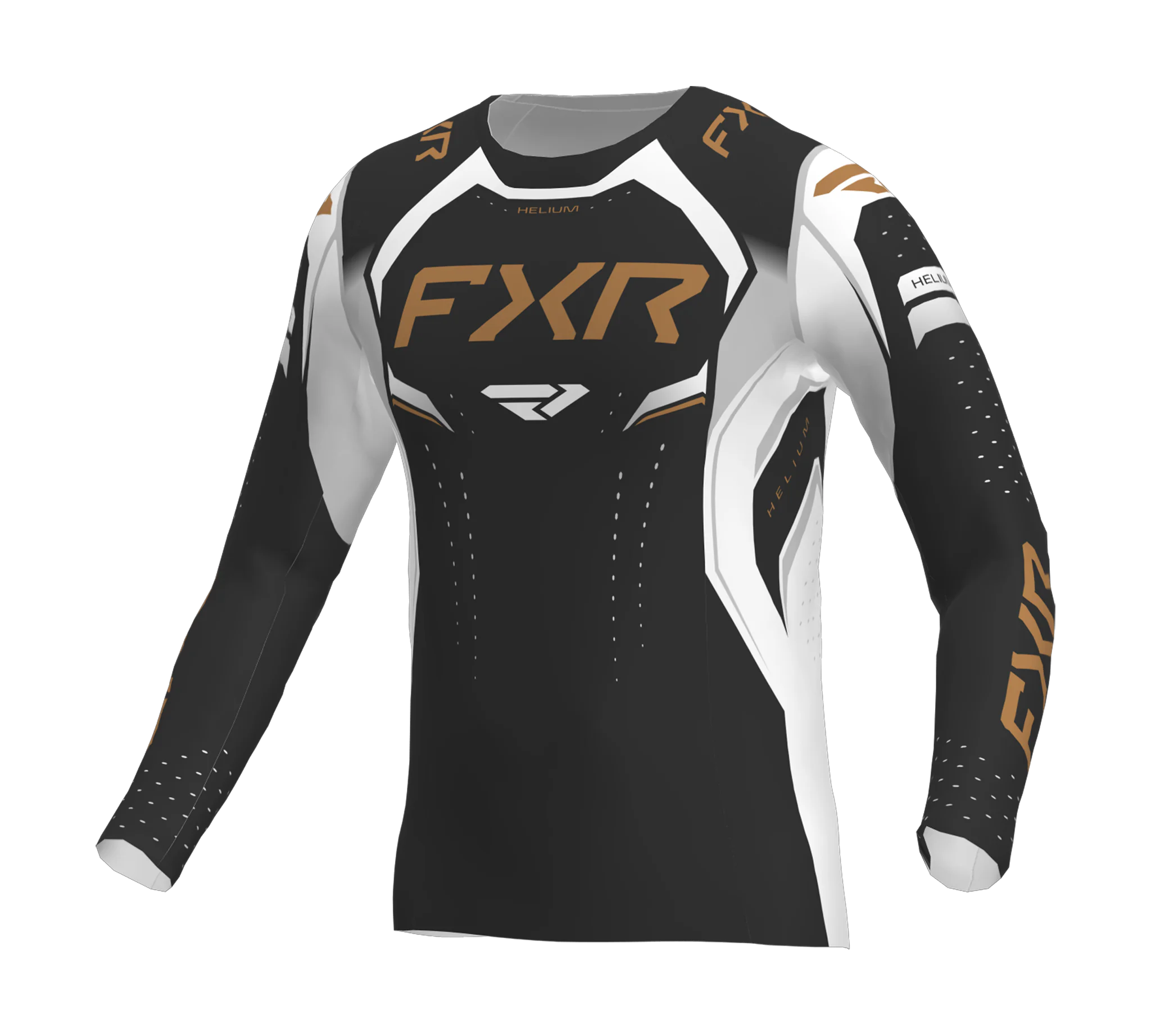 FXR Motocross Jersey 2026 Helium Edge - Graphite