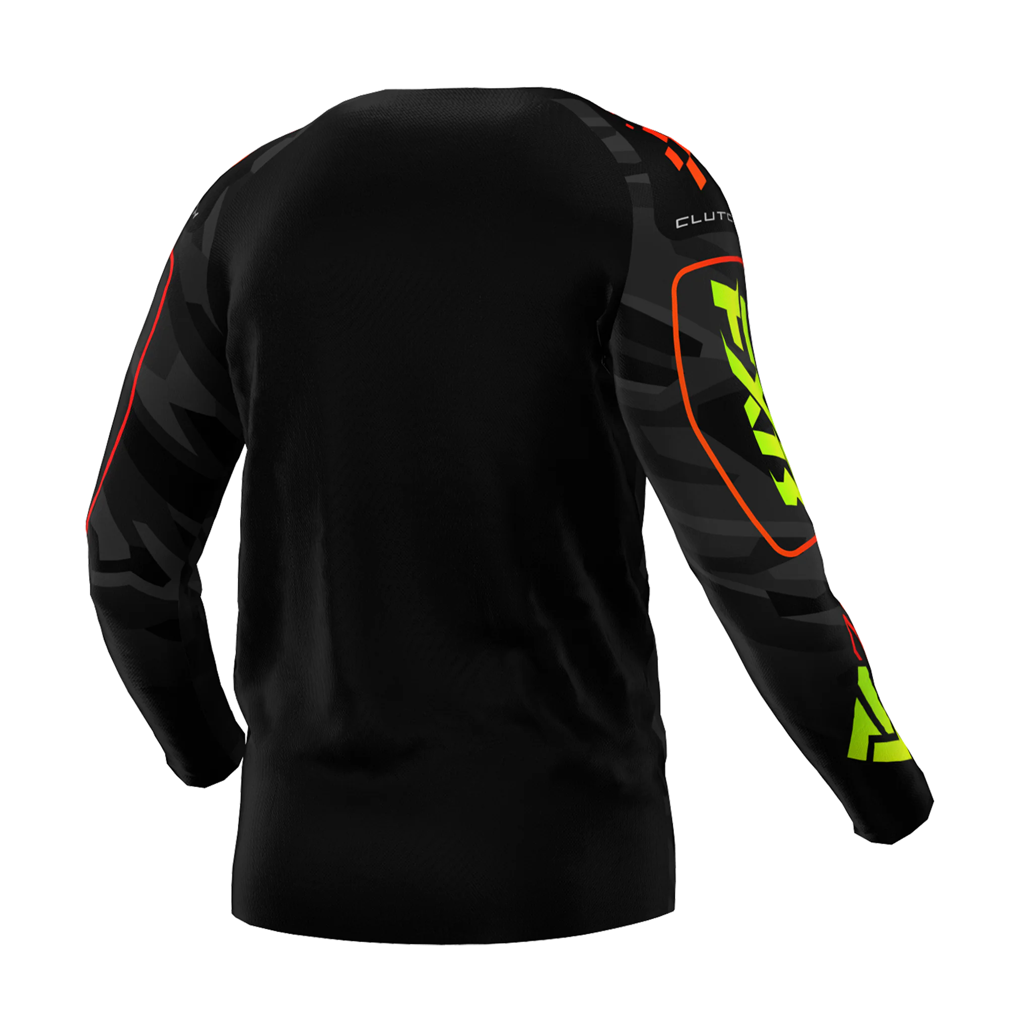 FXR Motocross Jersey Clutch - Nuke / HiVis / Camo