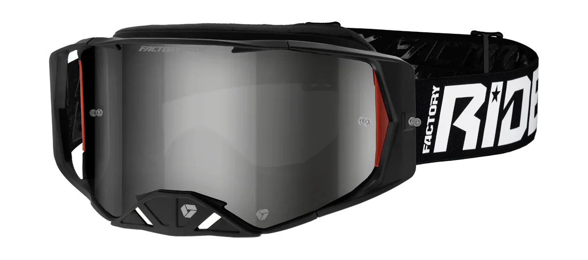 FXR Motocross Goggle Factory Ride - Prime - Smoke / Silver