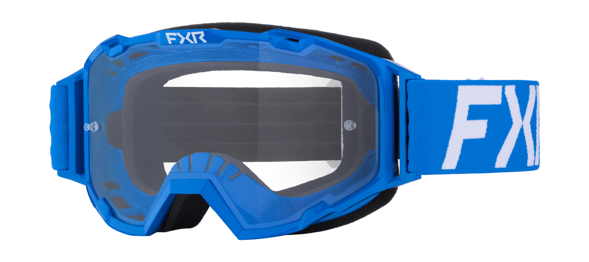 FXR Motocross Goggle Maverick Prime - Blue - Clear