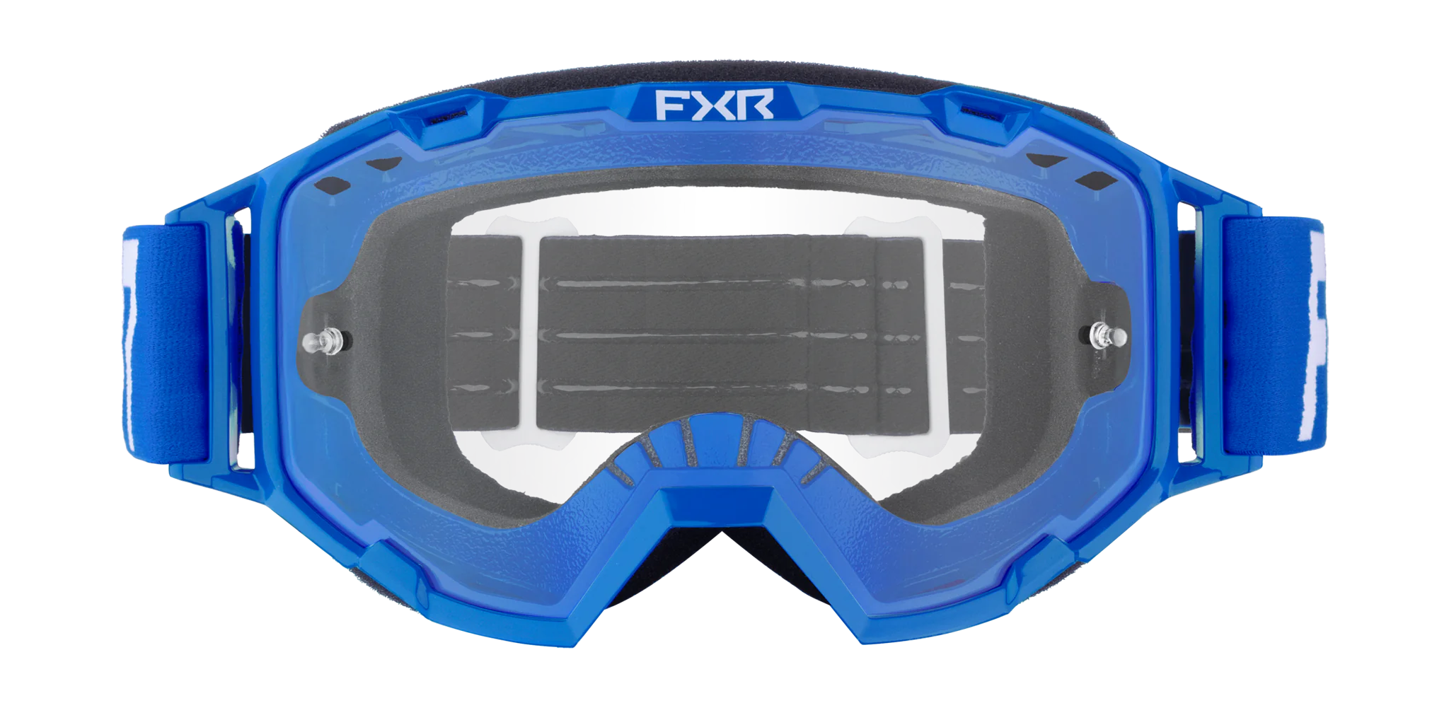 FXR Motocross Goggle Maverick Prime - Blue - Clear