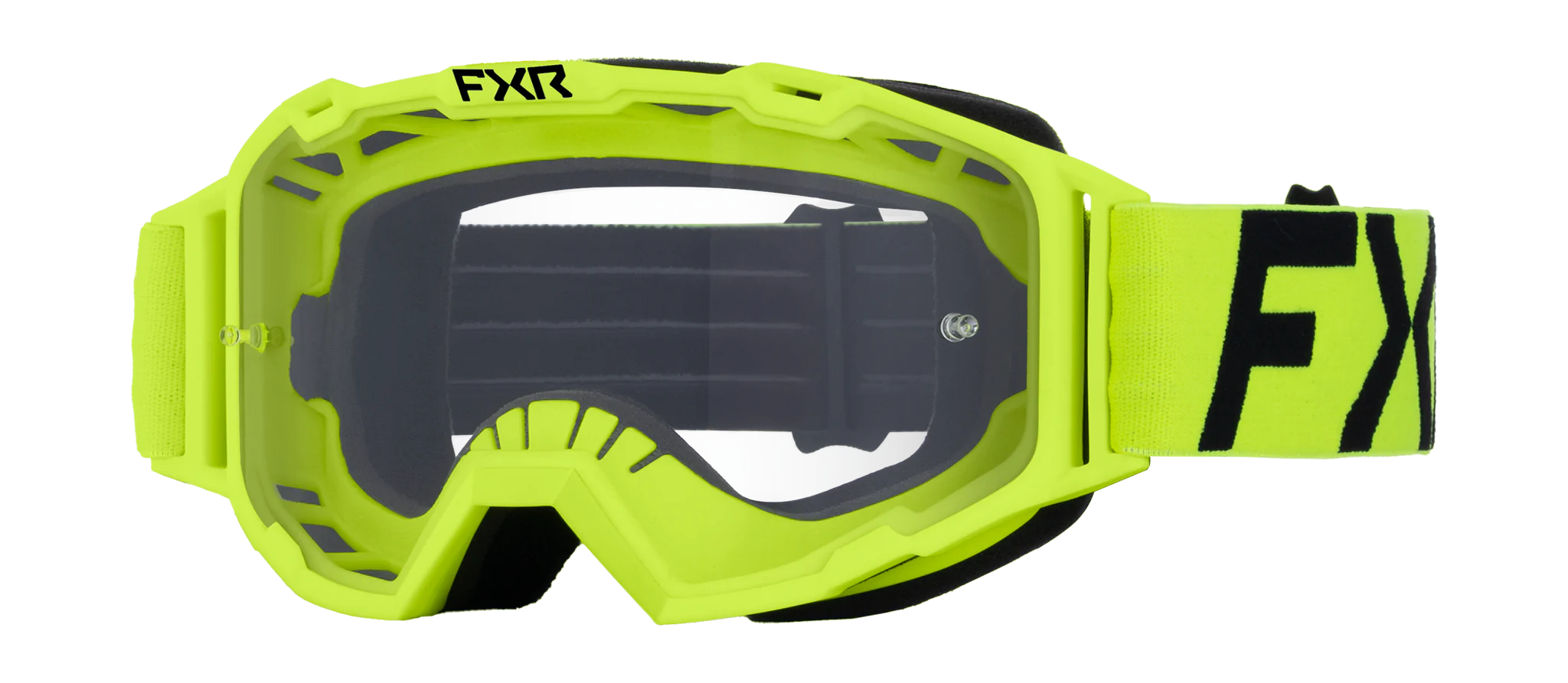 FXR Motocross Goggle Maverick Prime - HiVis - Clear