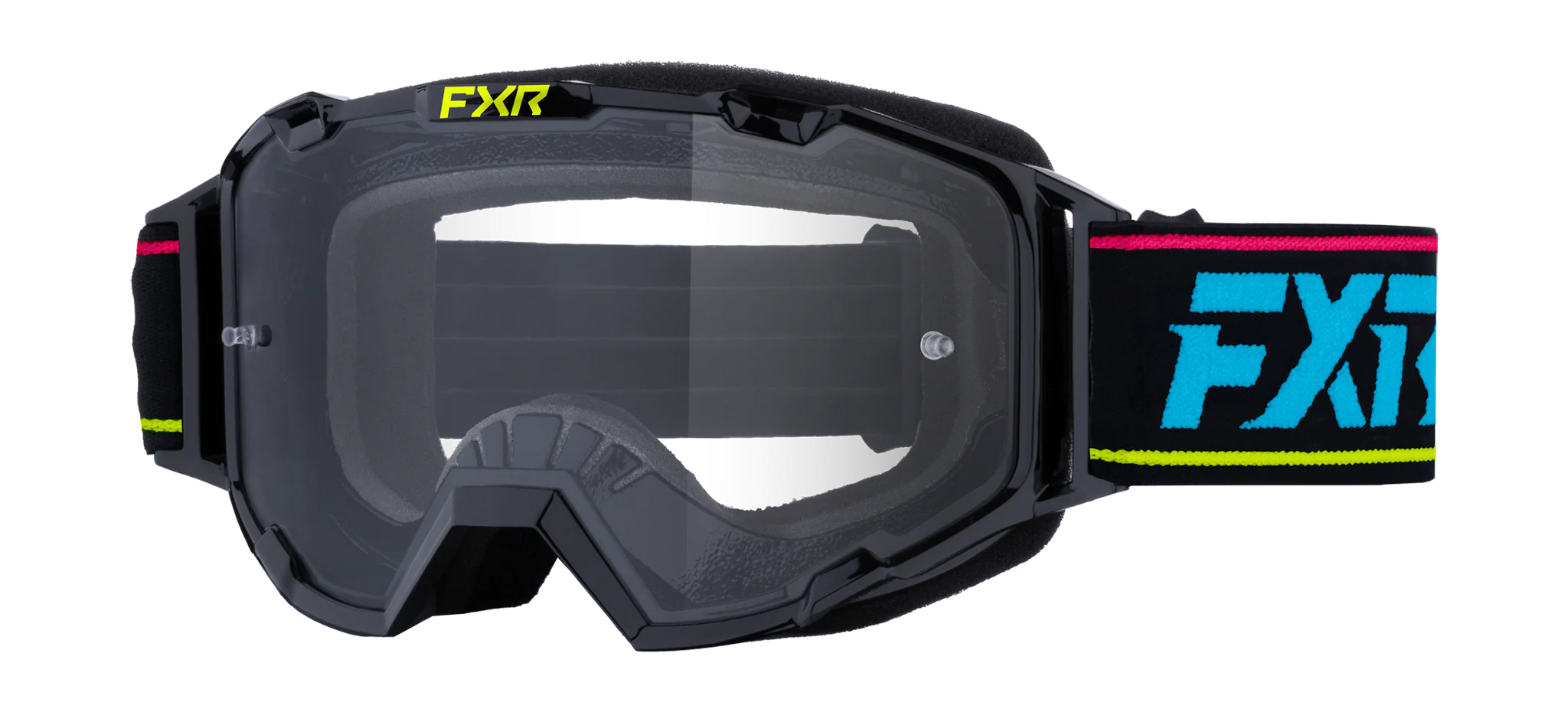 FXR Motocross Goggle Maverick Prime - Rave - Clear