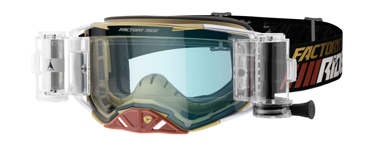 FXR Motocross Goggle Roll-Off Factory Ride - Elite - Clear