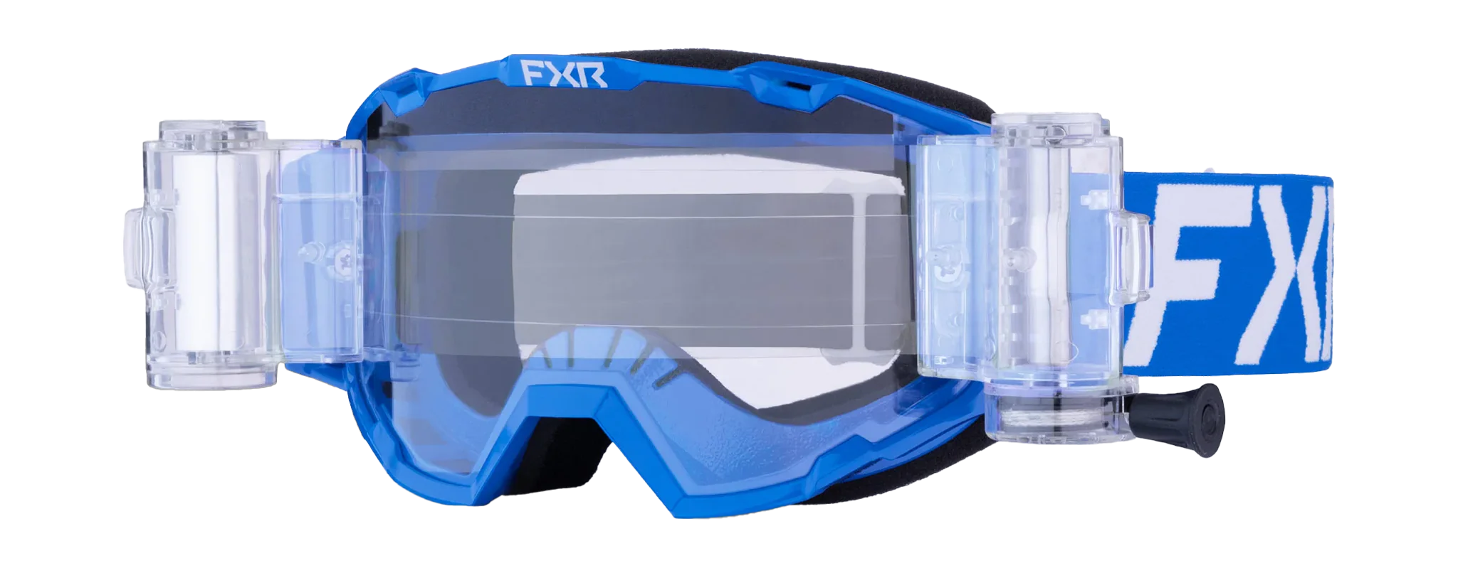 FXR Motocross Goggle Roll-Off Maverick Prime - Blue - Clear