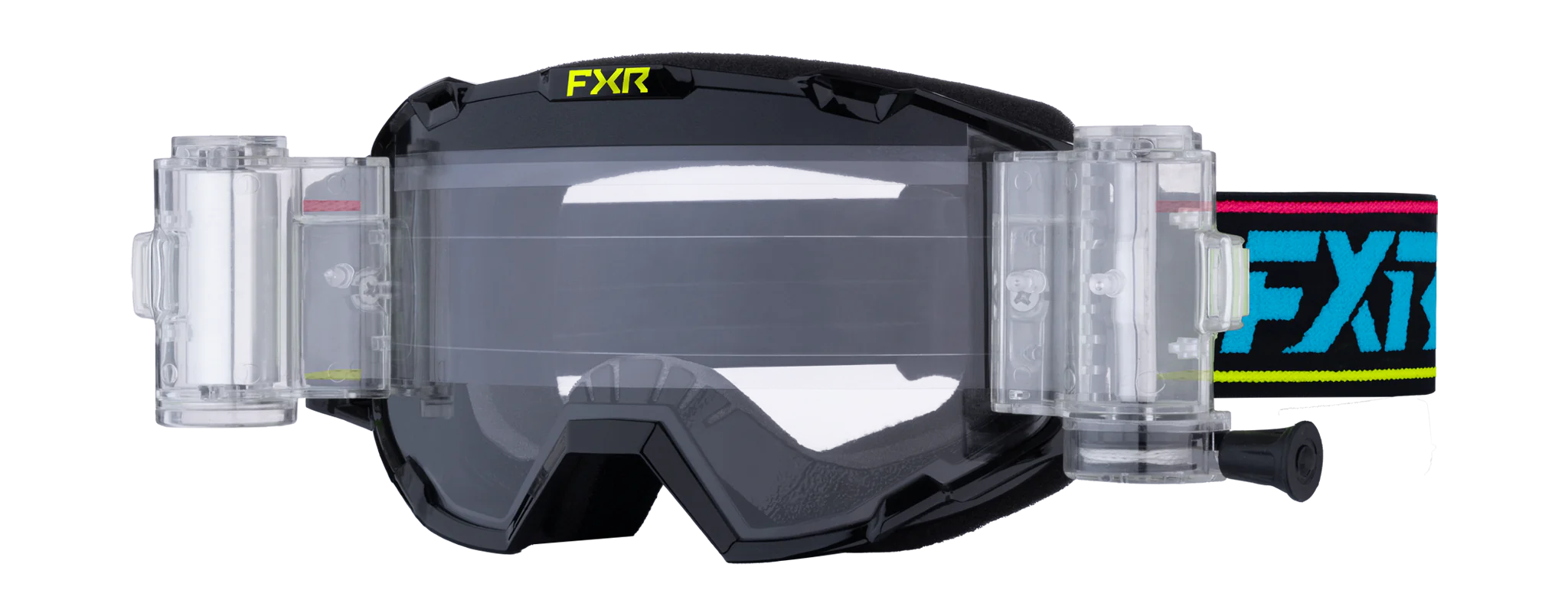 FXR Motocross Goggle Roll-Off Maverick Prime - Rave - Clear