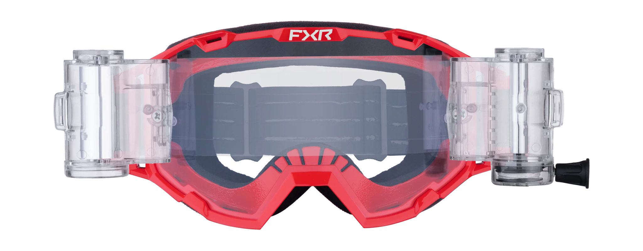 FXR Motocross Goggle Roll-Off Maverick Prime - Red - Clear