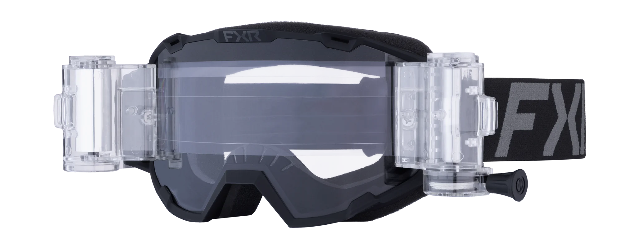 FXR Motocross Goggle Roll-Off Maverick Prime - Black - Clear