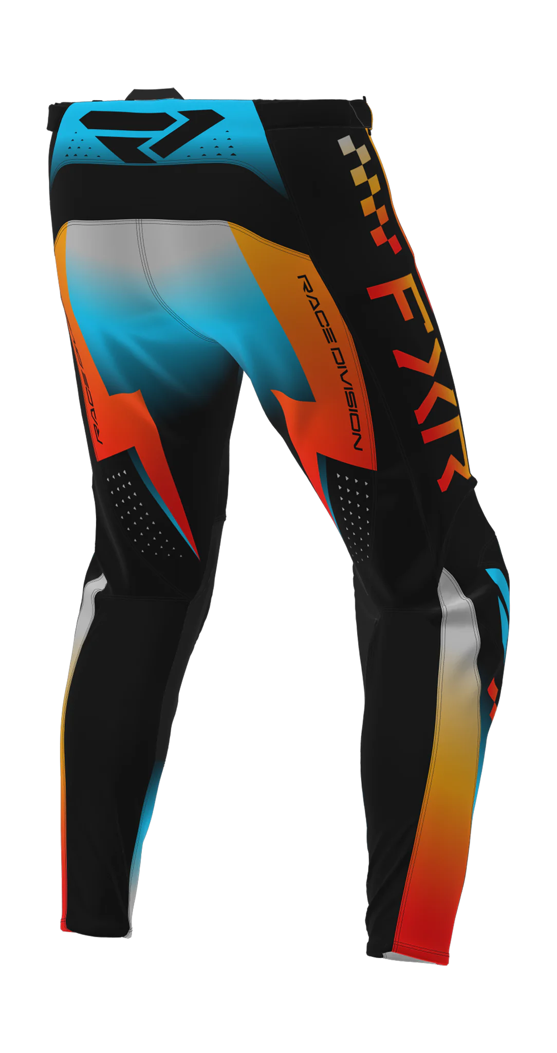 FXR Motocross Pants 2026 Clutch Pro - Grey / Sky / Orange