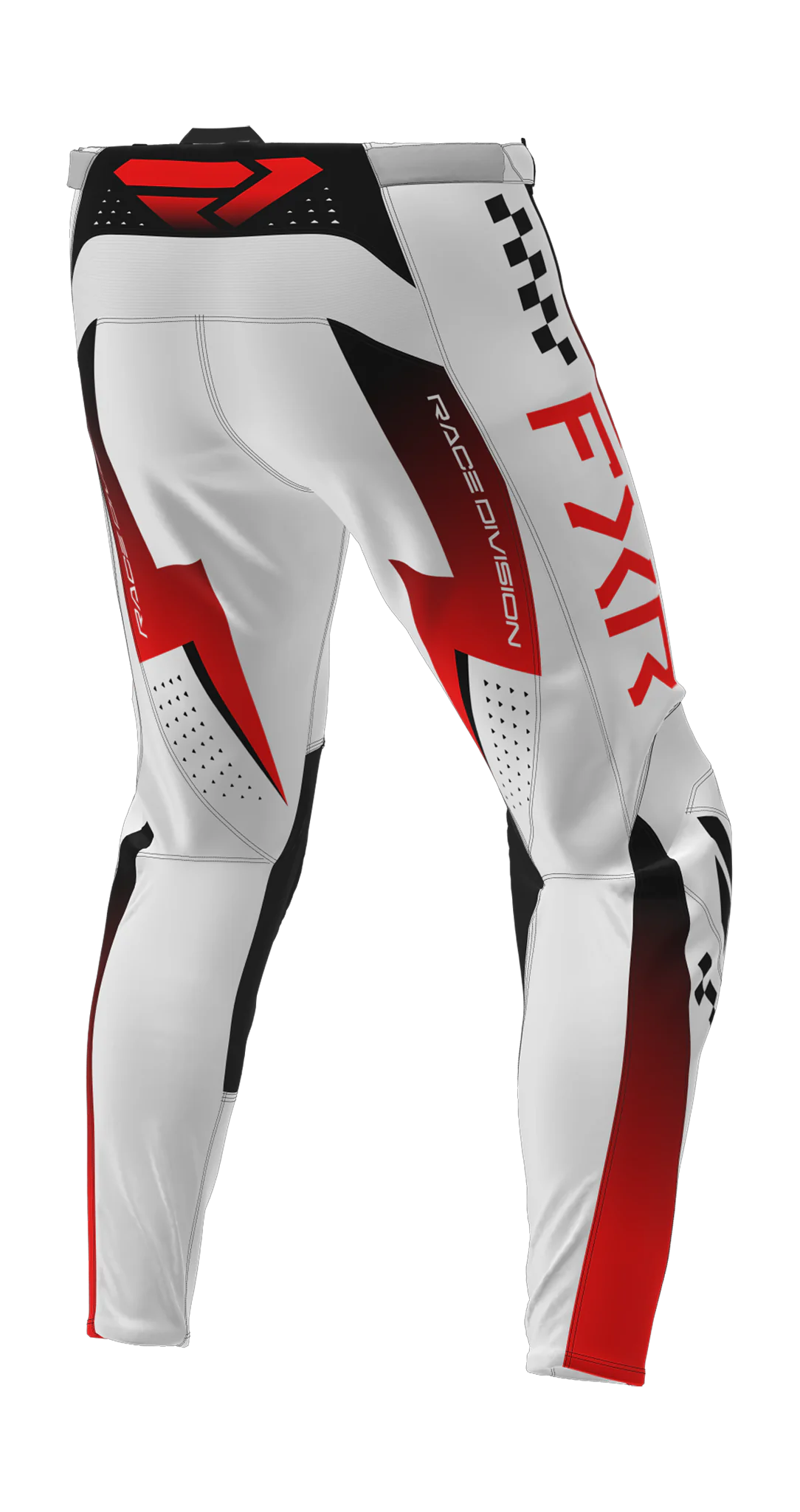 FXR Motocross Pants 2026 Clutch Pro - White / Red / Black