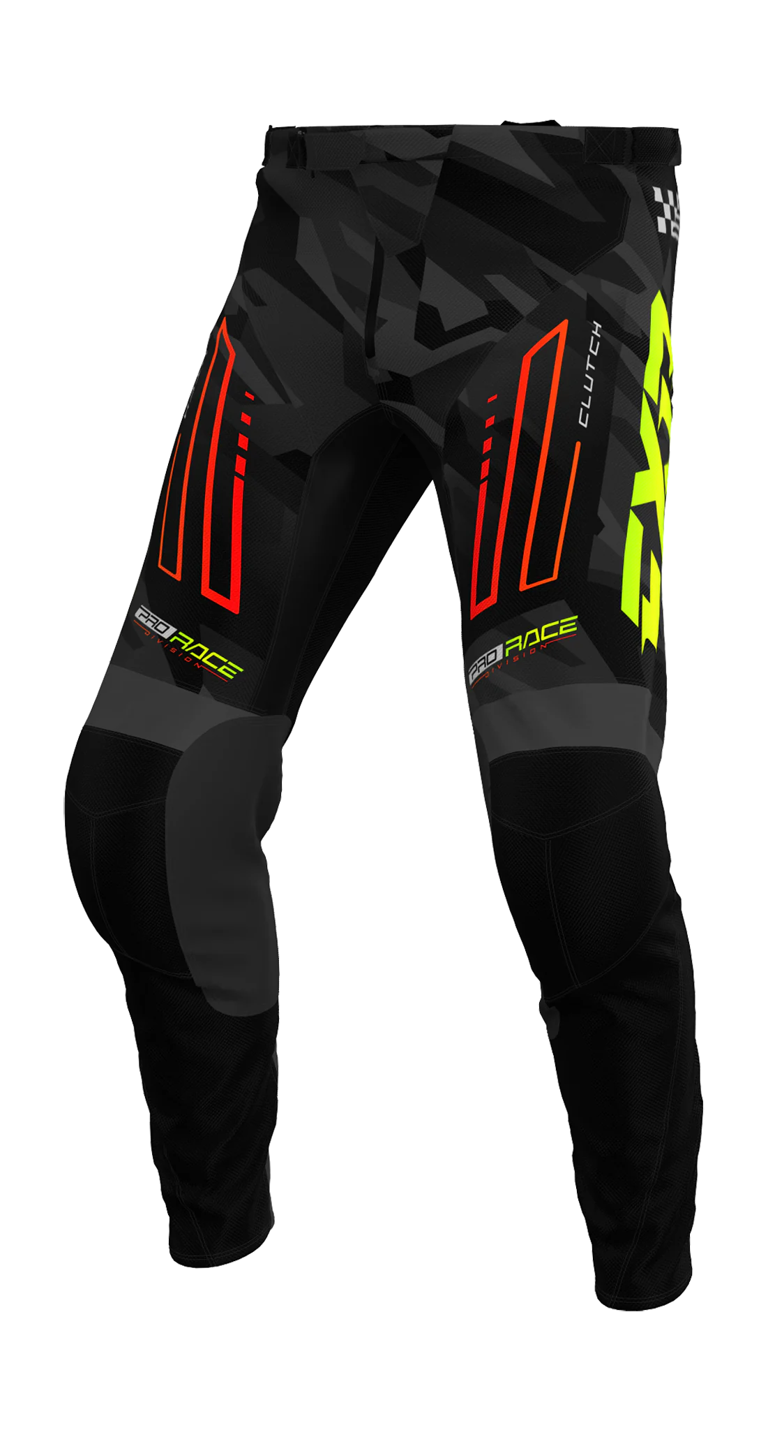 FXR Motocross Pants Clutch - Nuke / HiVis / Camo