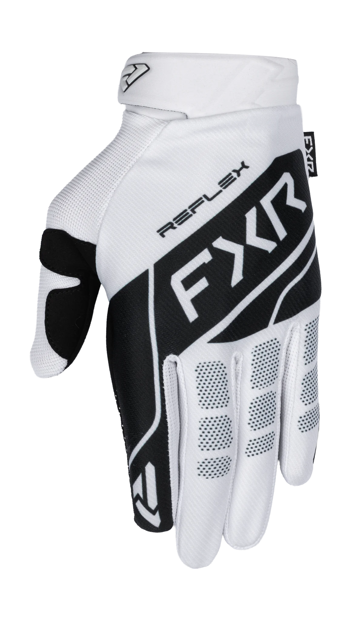 FXR Motocross Gloves 2026 Reflex Dual - White / Black