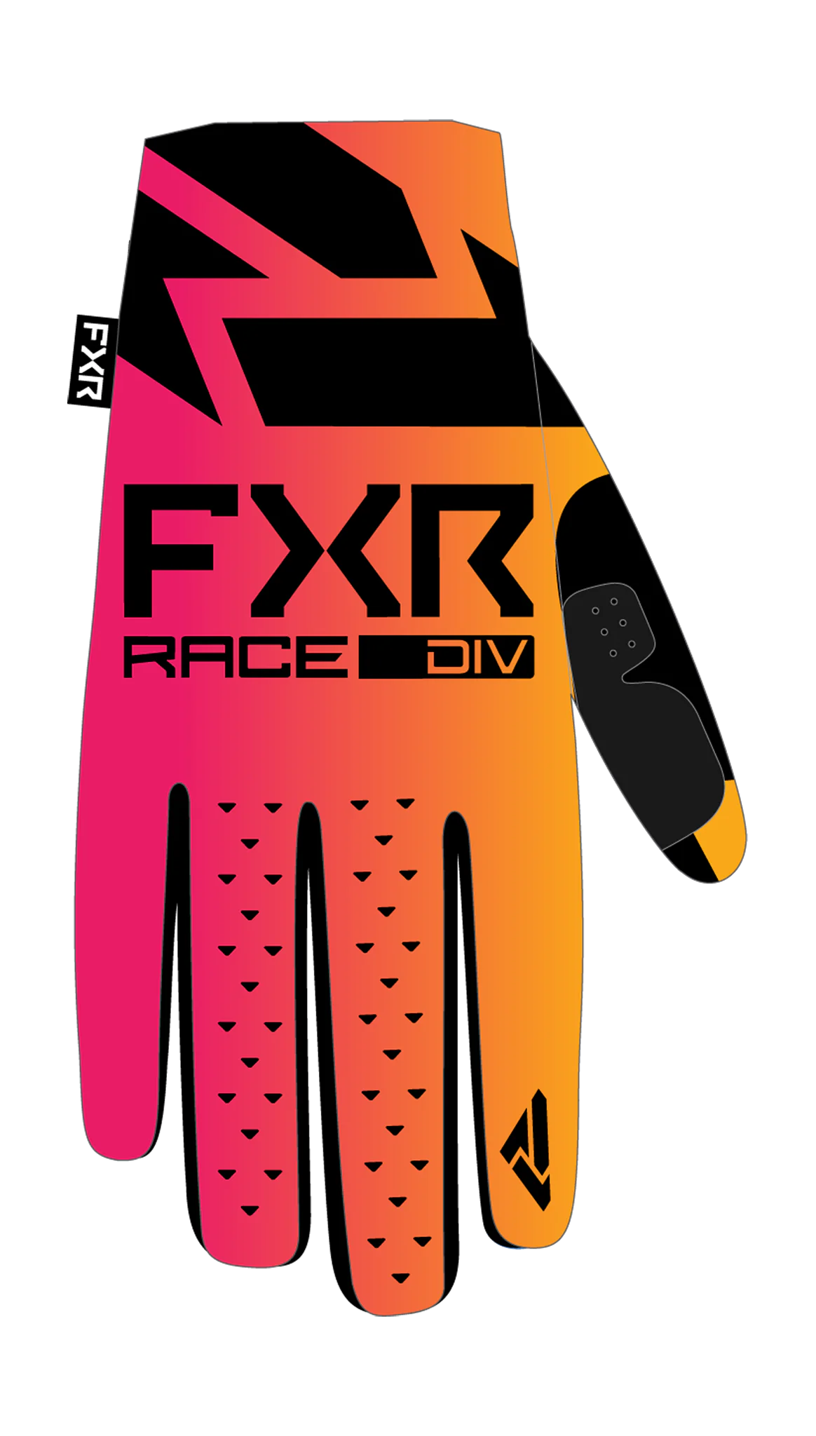 FXR Motocross Gloves Pro-Fit Lite - Mango / Tang Fade