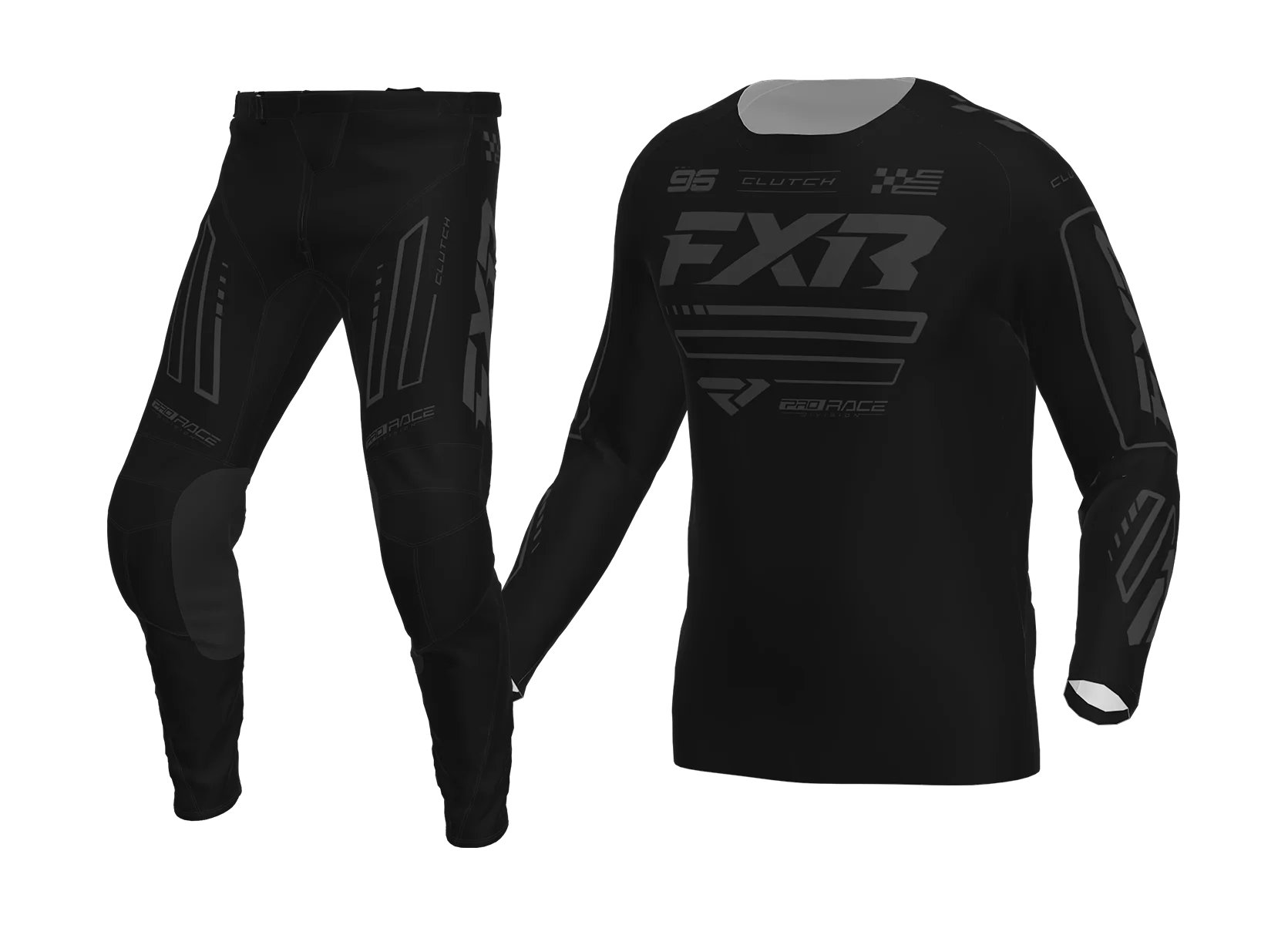 FXR Motocross Gear 2026 Clutch - Black Ops