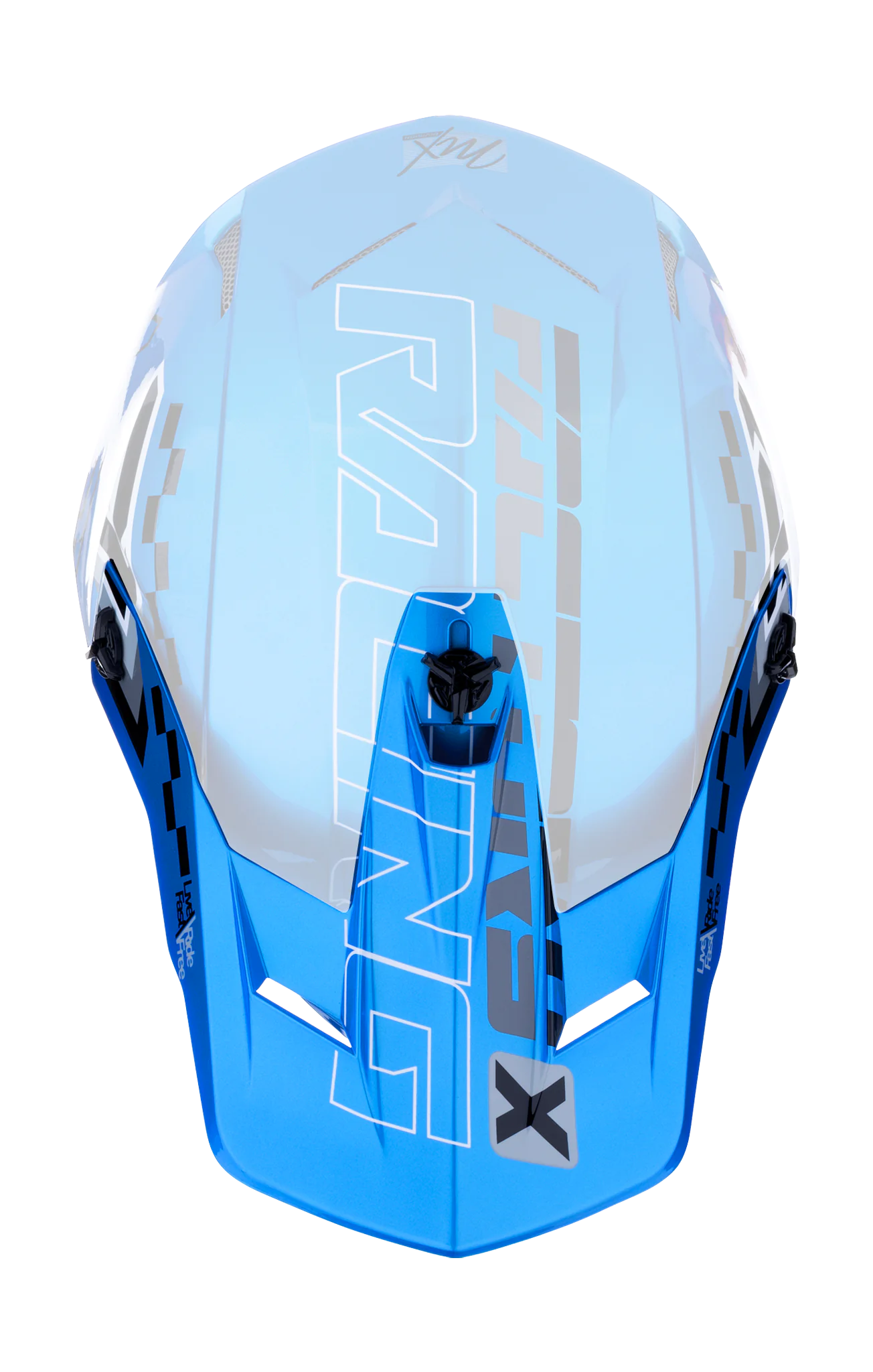 FXR Helmet Visor Clutch Race Div - Blue