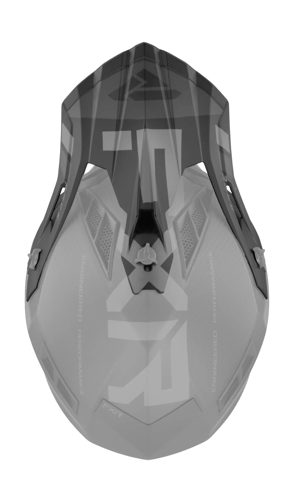 FXR Helmet Visor Helium Carbon - Alloy