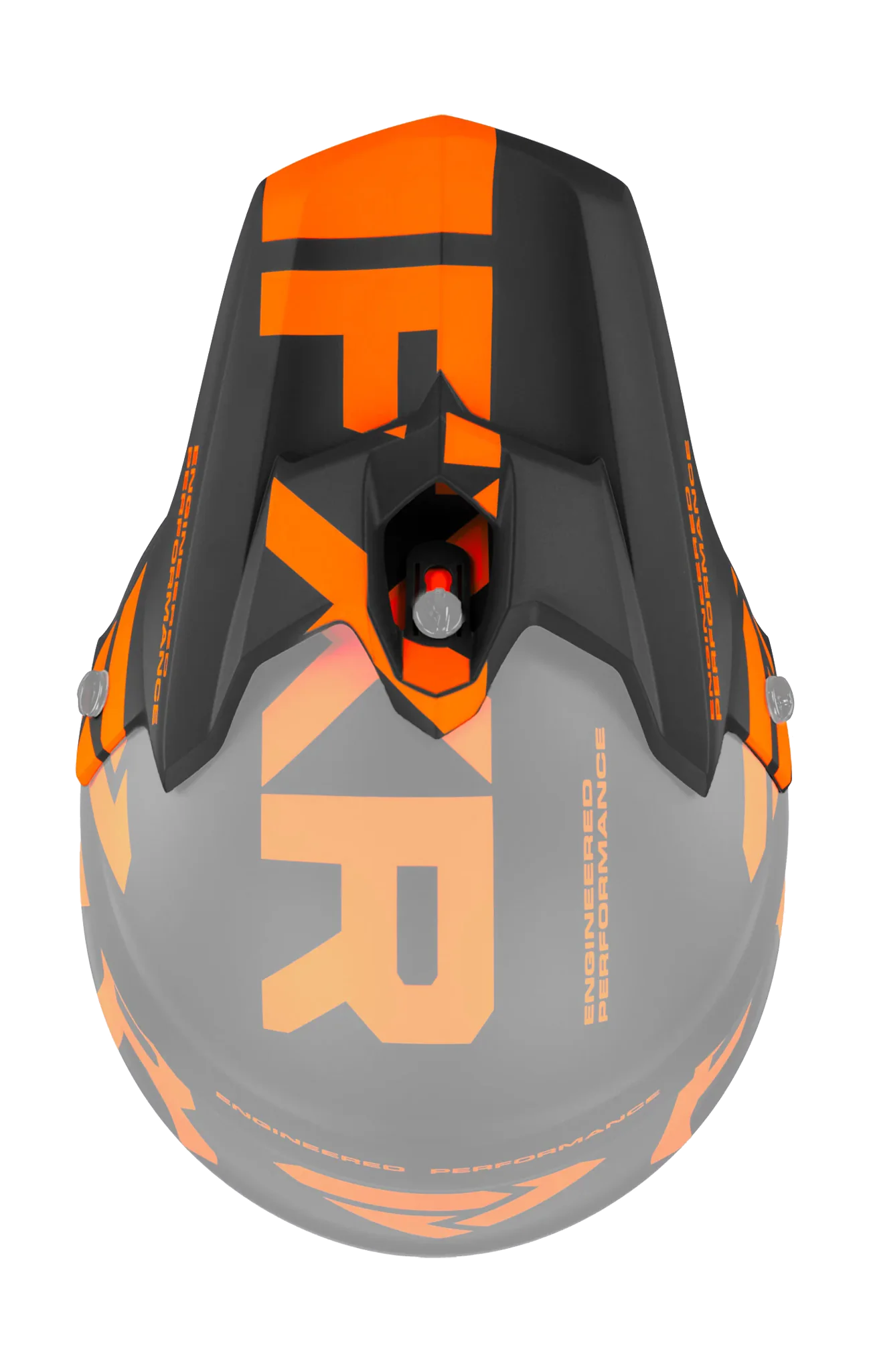 FXR Helmet Visor Torque Team - Black / Orange