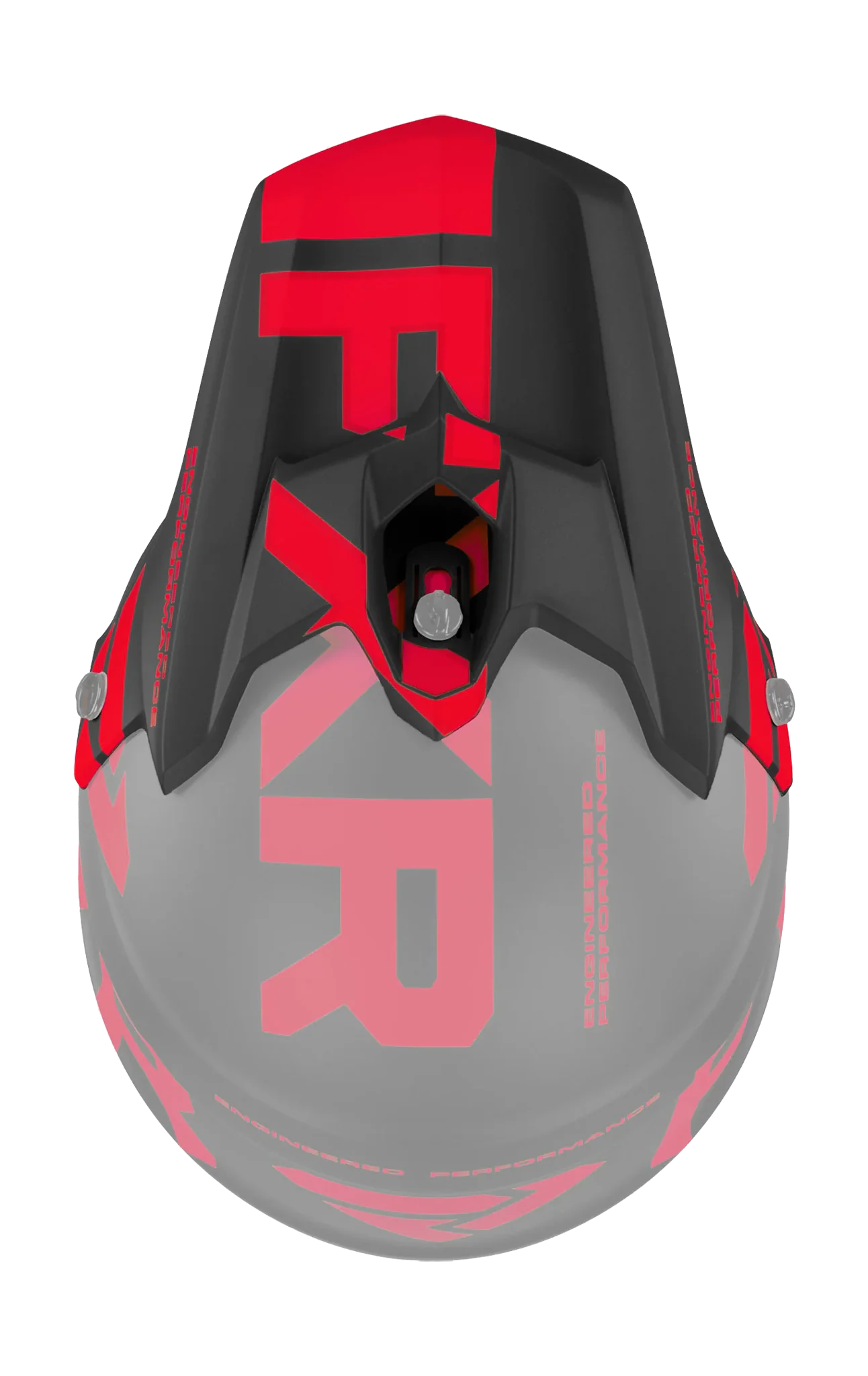 FXR Helmet Visor Torque Team - Black / Red