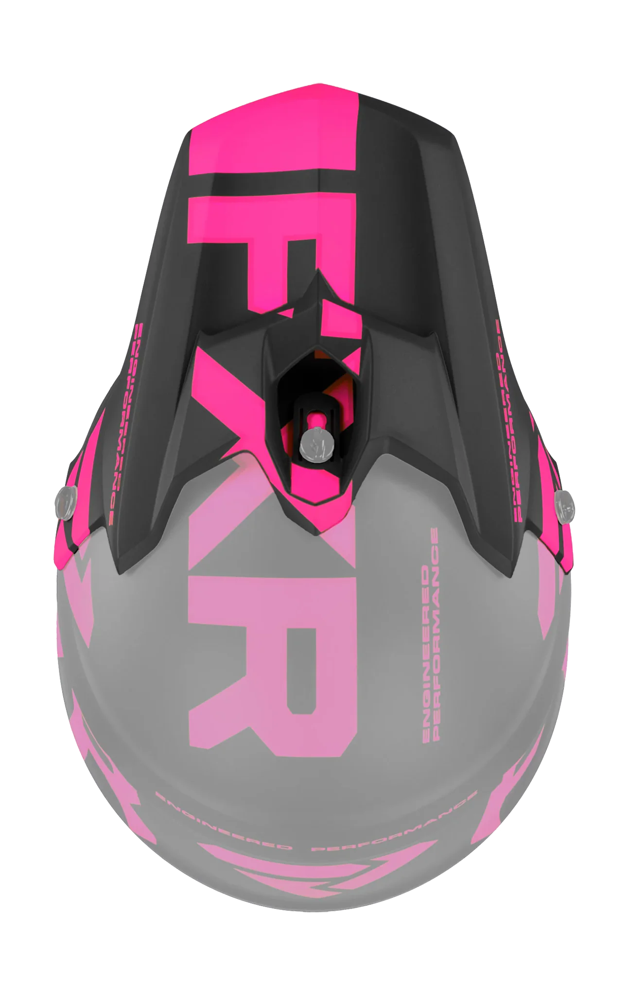 FXR Helmet Visor Torque Team - Black / Pink