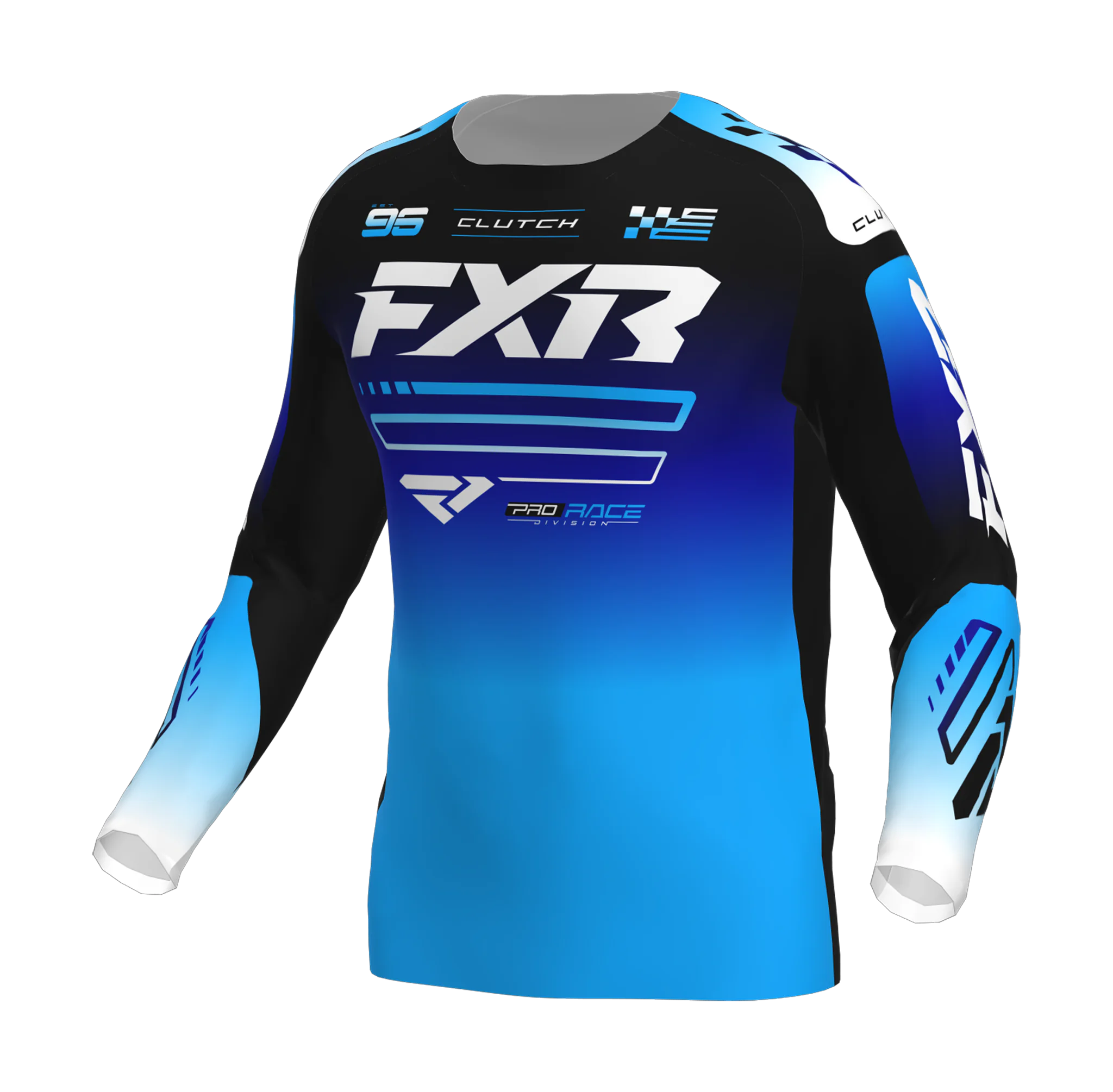 FXR Youth Motocross Gear 2026 Clutch Pro - Blue / Black / White
