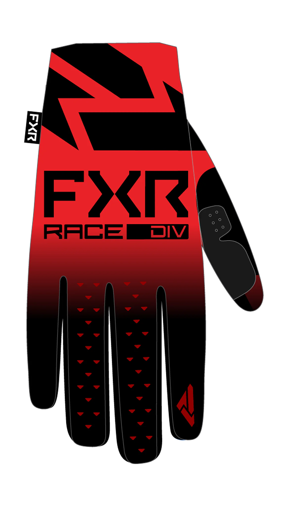 FXR Youth Motocross Gloves Pro-Fit Lite - Red / Black Fade