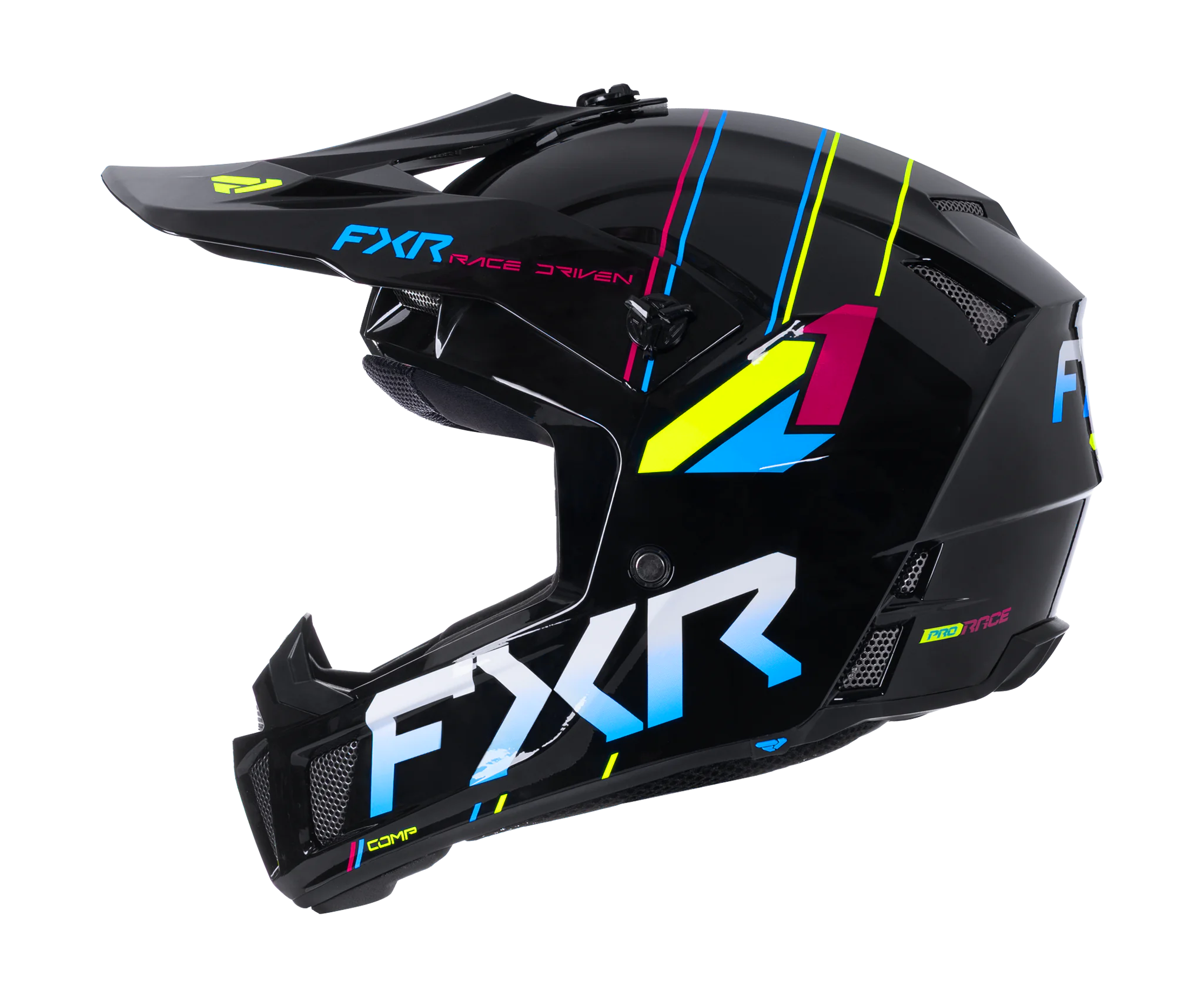 FXR Youth Motocross Helmet Clutch - Rave