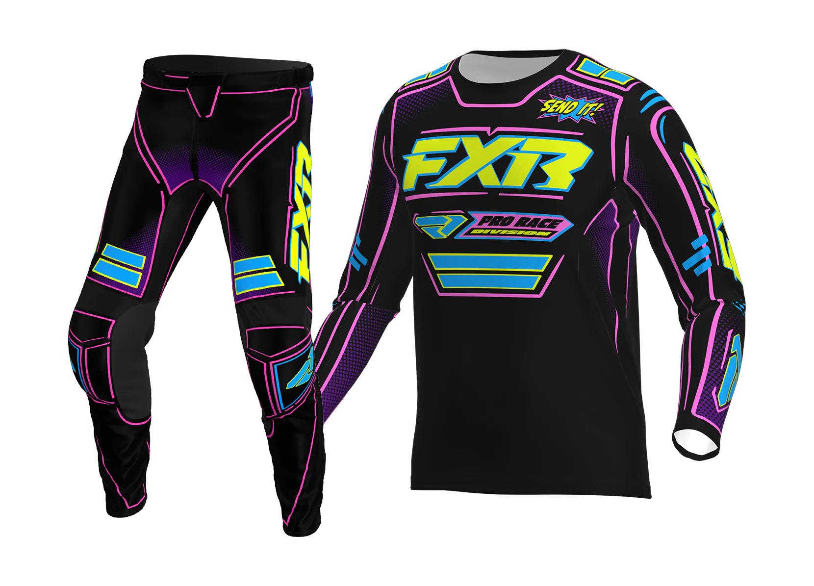 FXR Youth Motocross Gear 2026 Podium - Sketchy