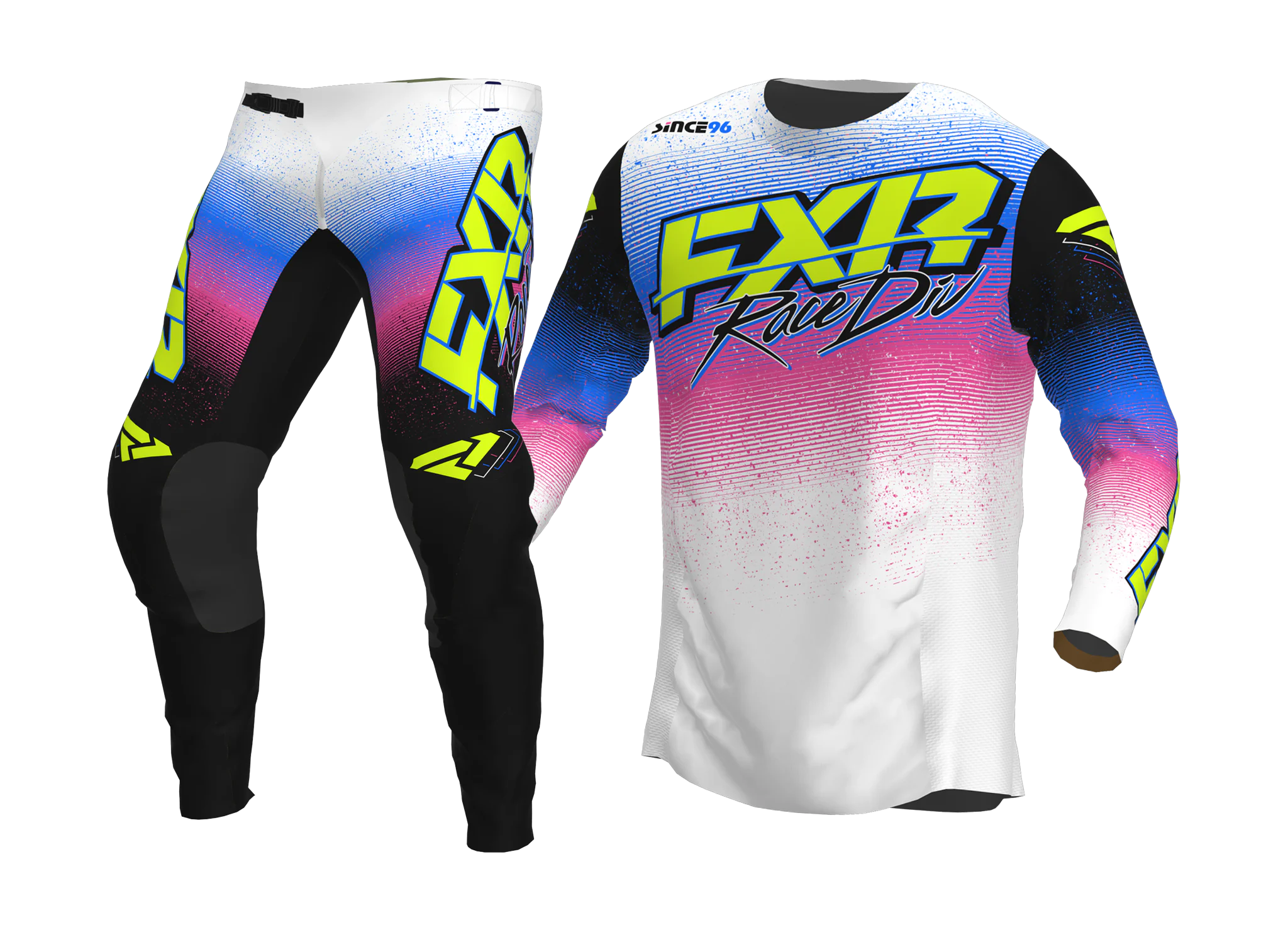 FXR Youth Motocross Gear Podium - Retro