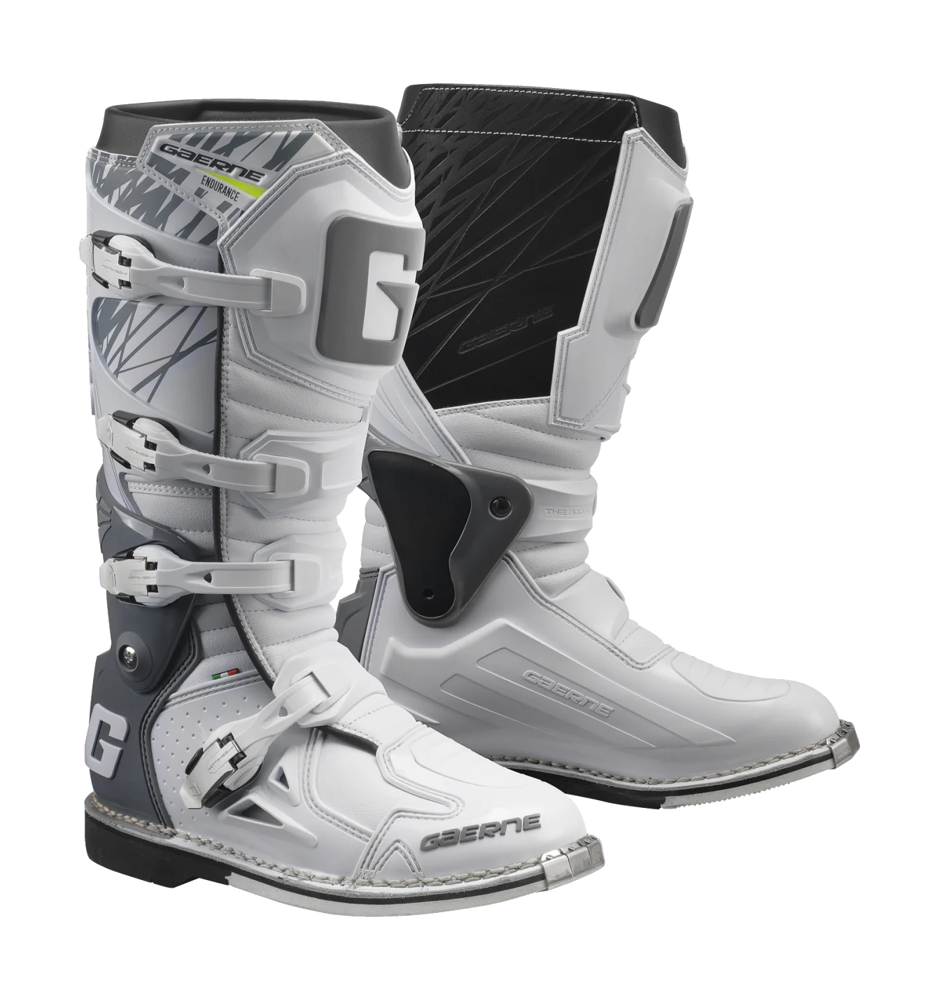 Gaerne Motocross Boots Fastback Endurance - White