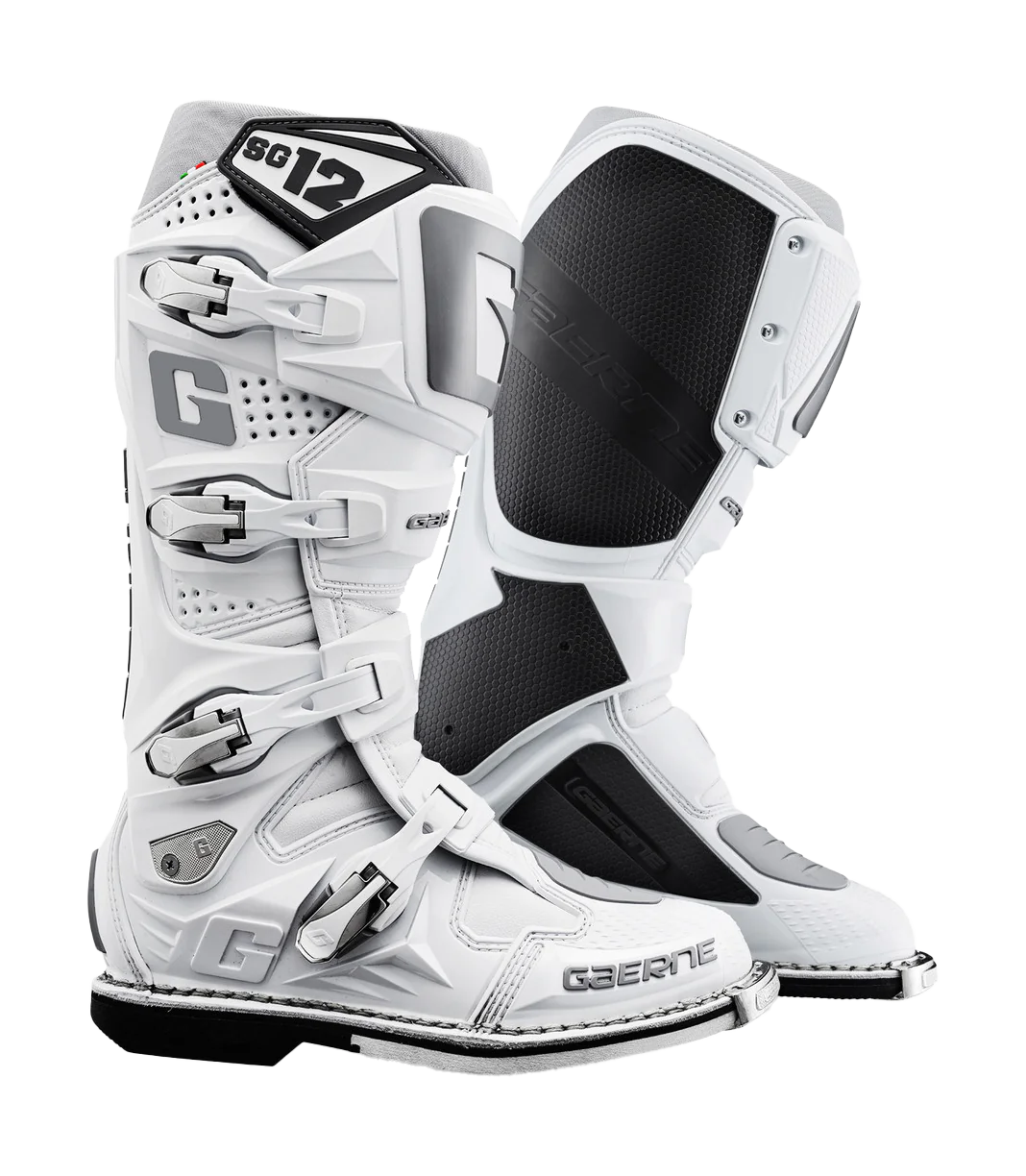 Gaerne Motocross Boots SG-12 - White