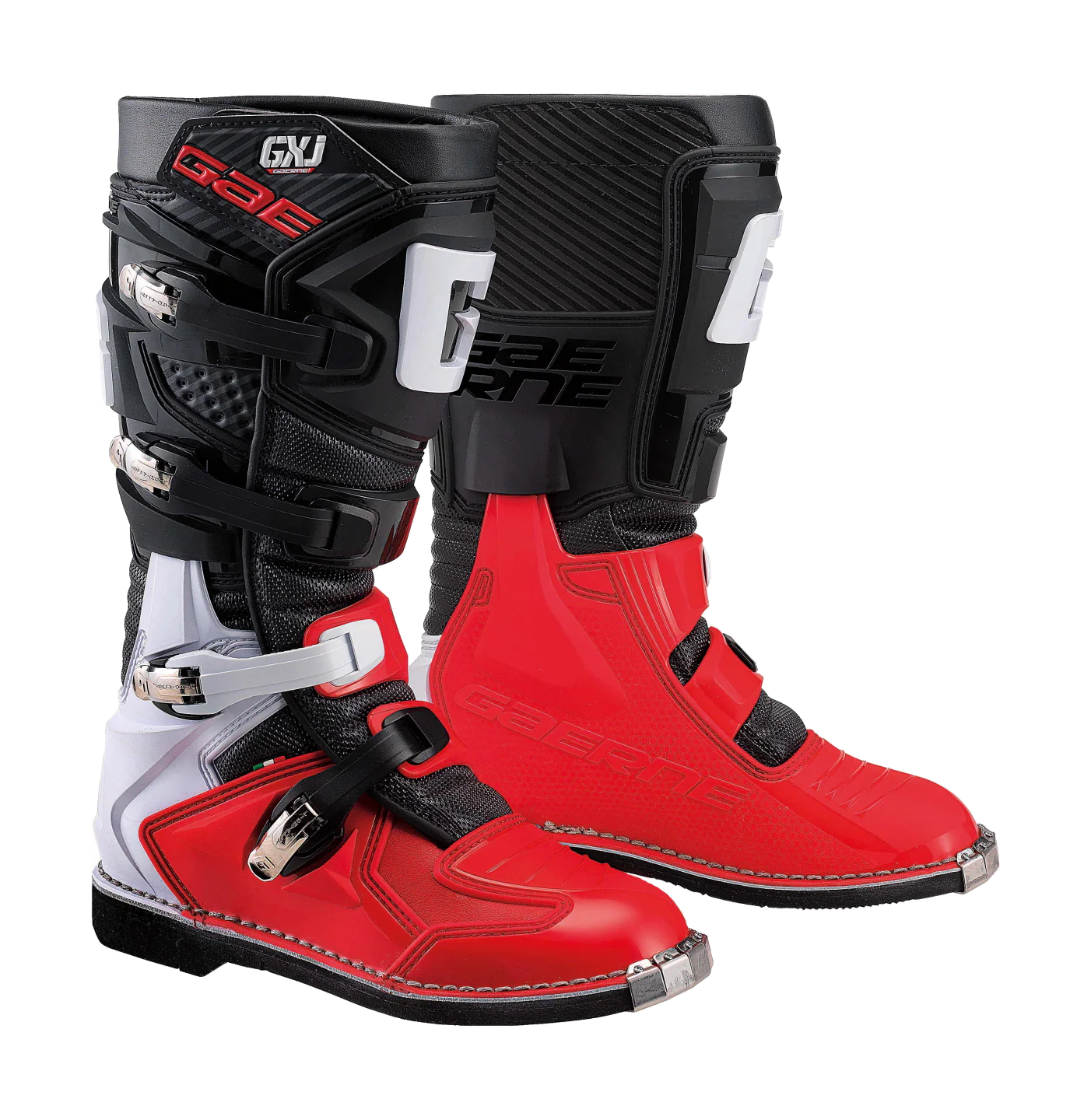 Gaerne Youth Motocross Boots GX-J - Black / Red