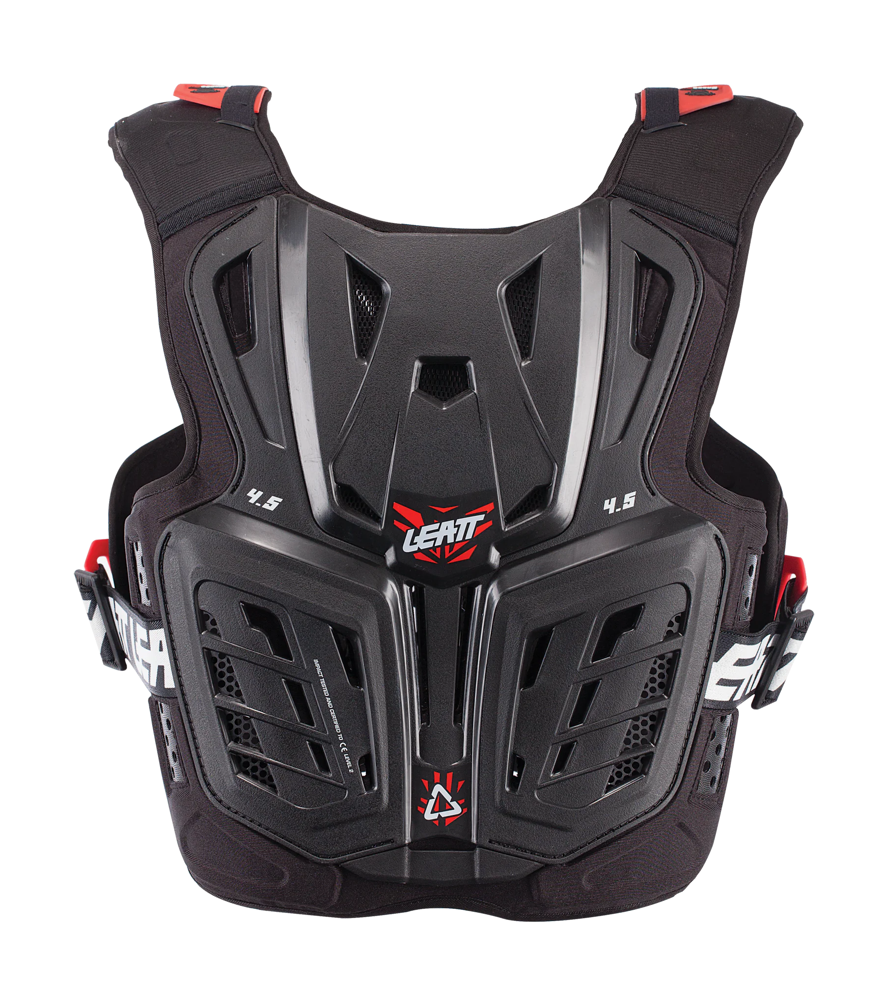 Leatt Youth Chest Protector 4.5 - Black / Red