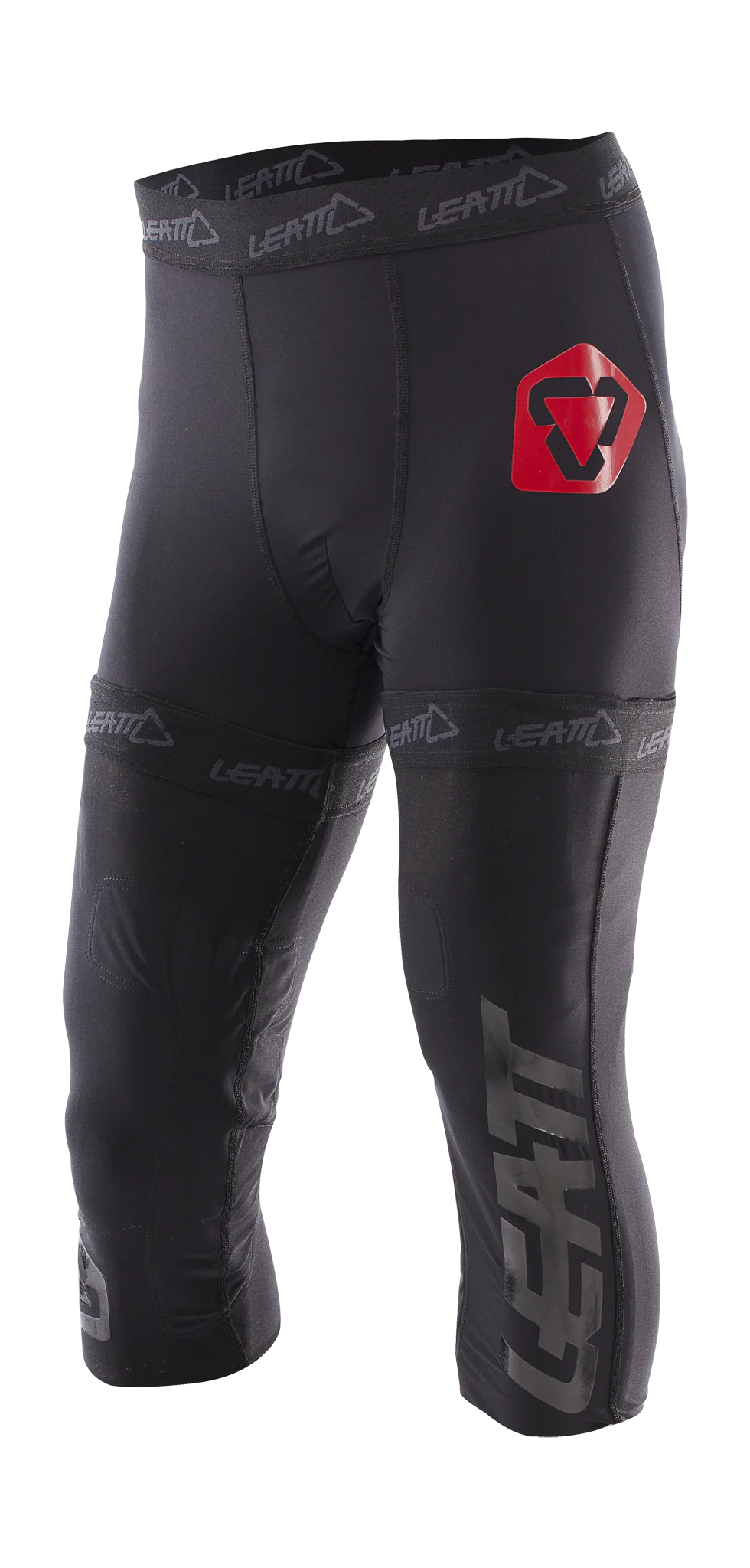 Leatt Knee Brace Pants - Black / Red