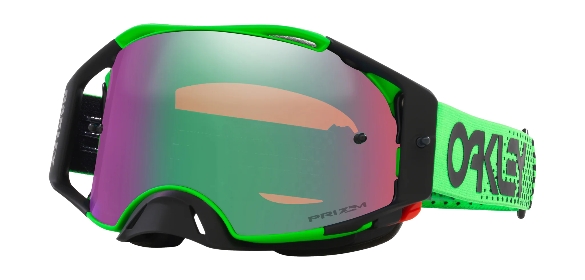 Oakley Motocross Goggle Airbrake MX Moto Green B1B - Prizm Jade Iridium