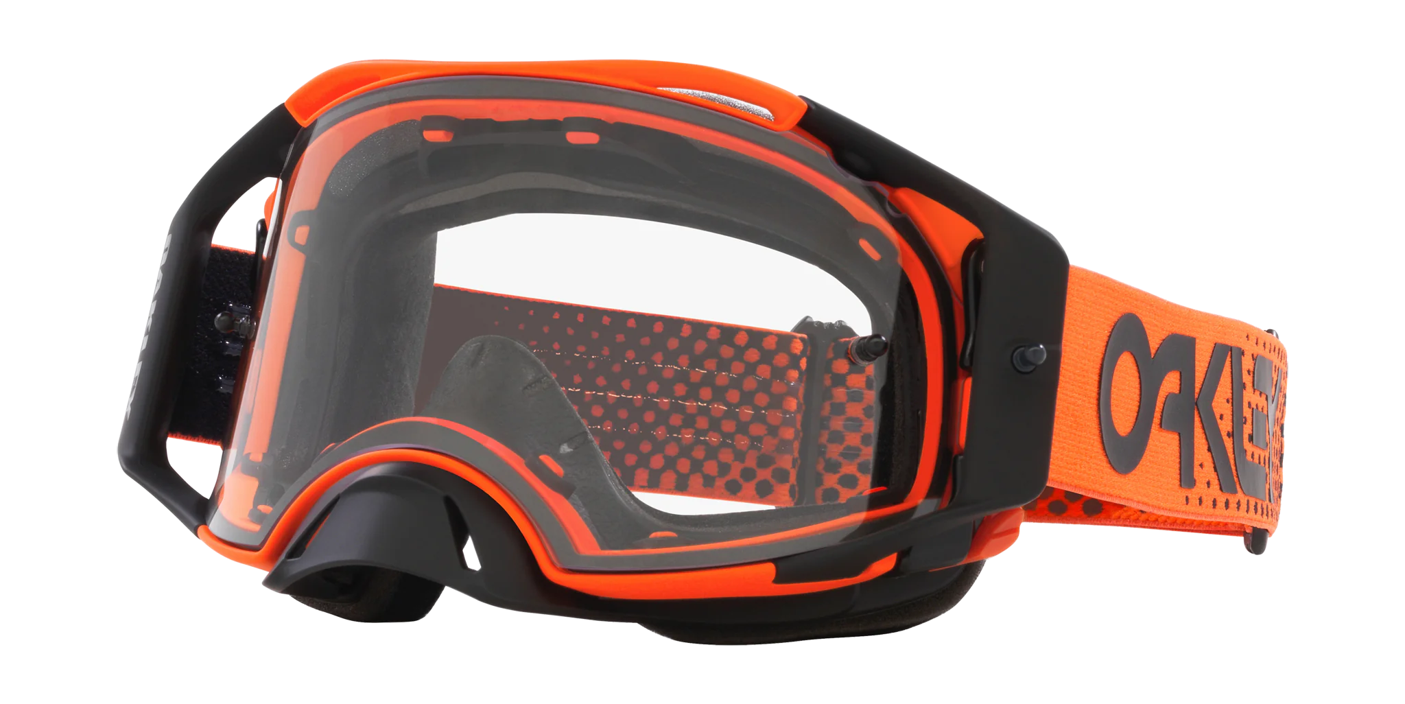 Oakley Motocross Goggle Airbrake MX Moto Orange B1B - Clear