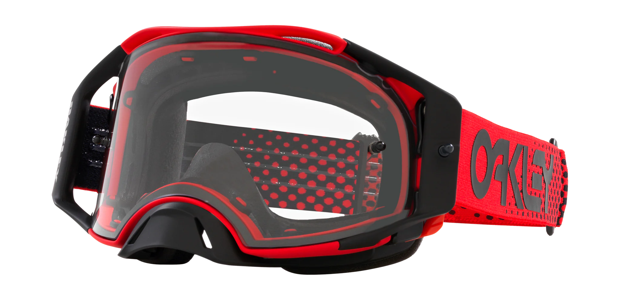 Oakley Motocross Goggle Airbrake MX Moto Red B1B - Clear