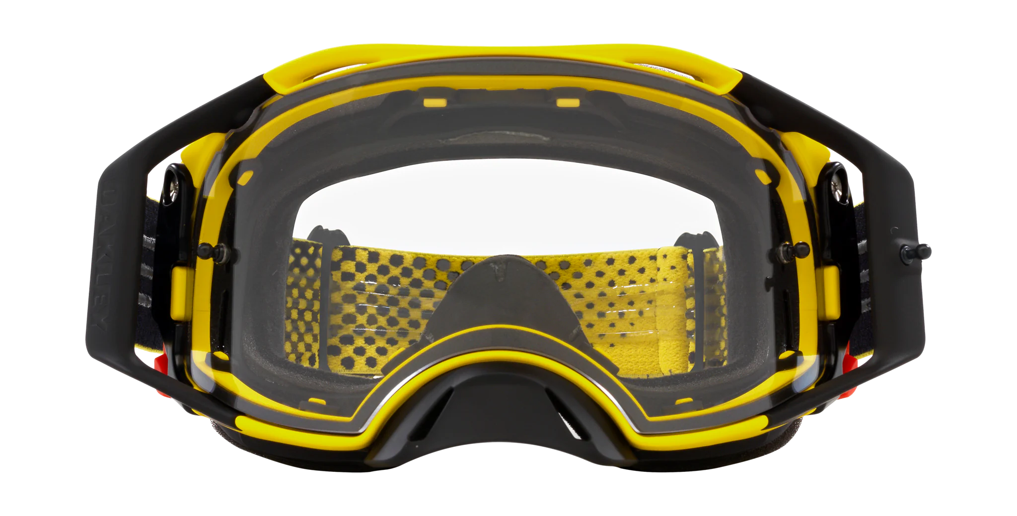Oakley Motocross Goggle Airbrake MX Moto Yellow B1B - Clear
