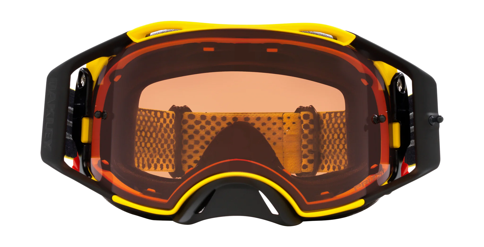 Oakley Motocross Goggle Airbrake MX Moto Yellow B1B - Prizm Bronze