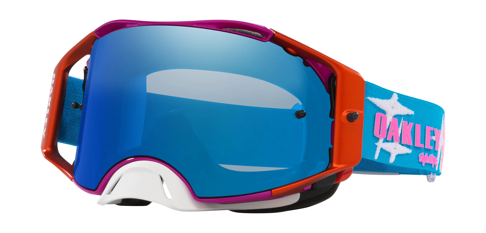 Oakley Motocross Goggle Airbrake MX Speed Stars - Black Ice Iridium