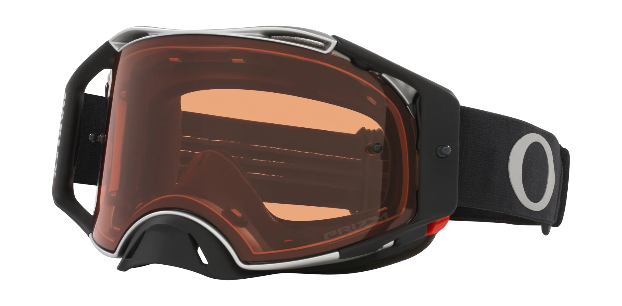 Oakley Motocross Goggle Airbrake MX Tuff Blocks Black Gunmetal - Prizm Bronze