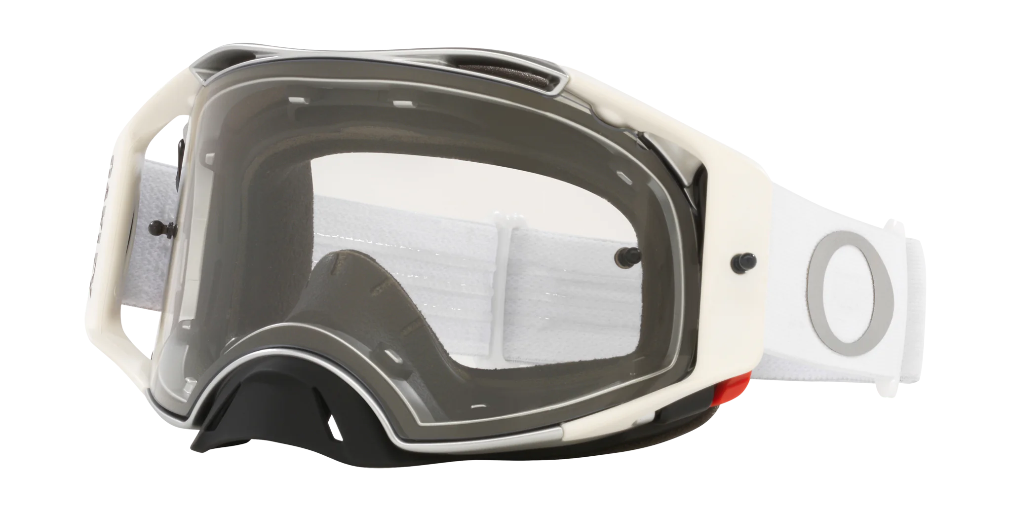 Oakley Motocross Goggle Airbrake MX Tuff Blocks White - Clear