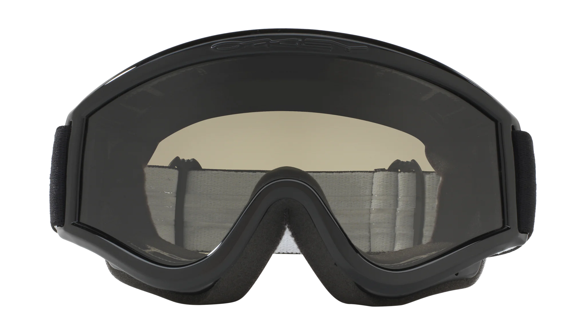 Oakley Motocross Goggle L-Frame Jet Black - Dark Grey